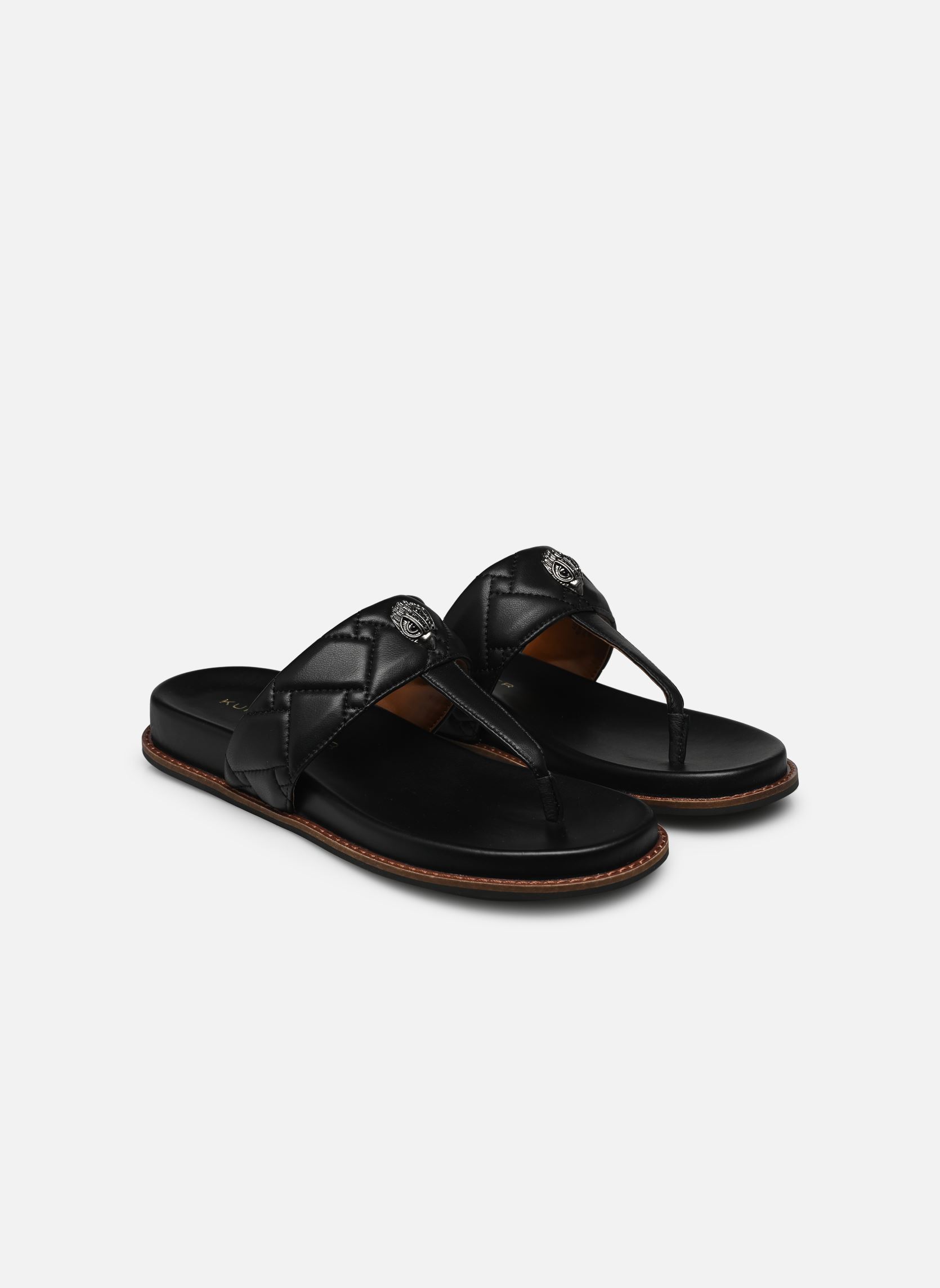 Sandalias Kensington Bar mujer negro Kurt Geiger Sandalias Kensington Bar mujer negro BLACK