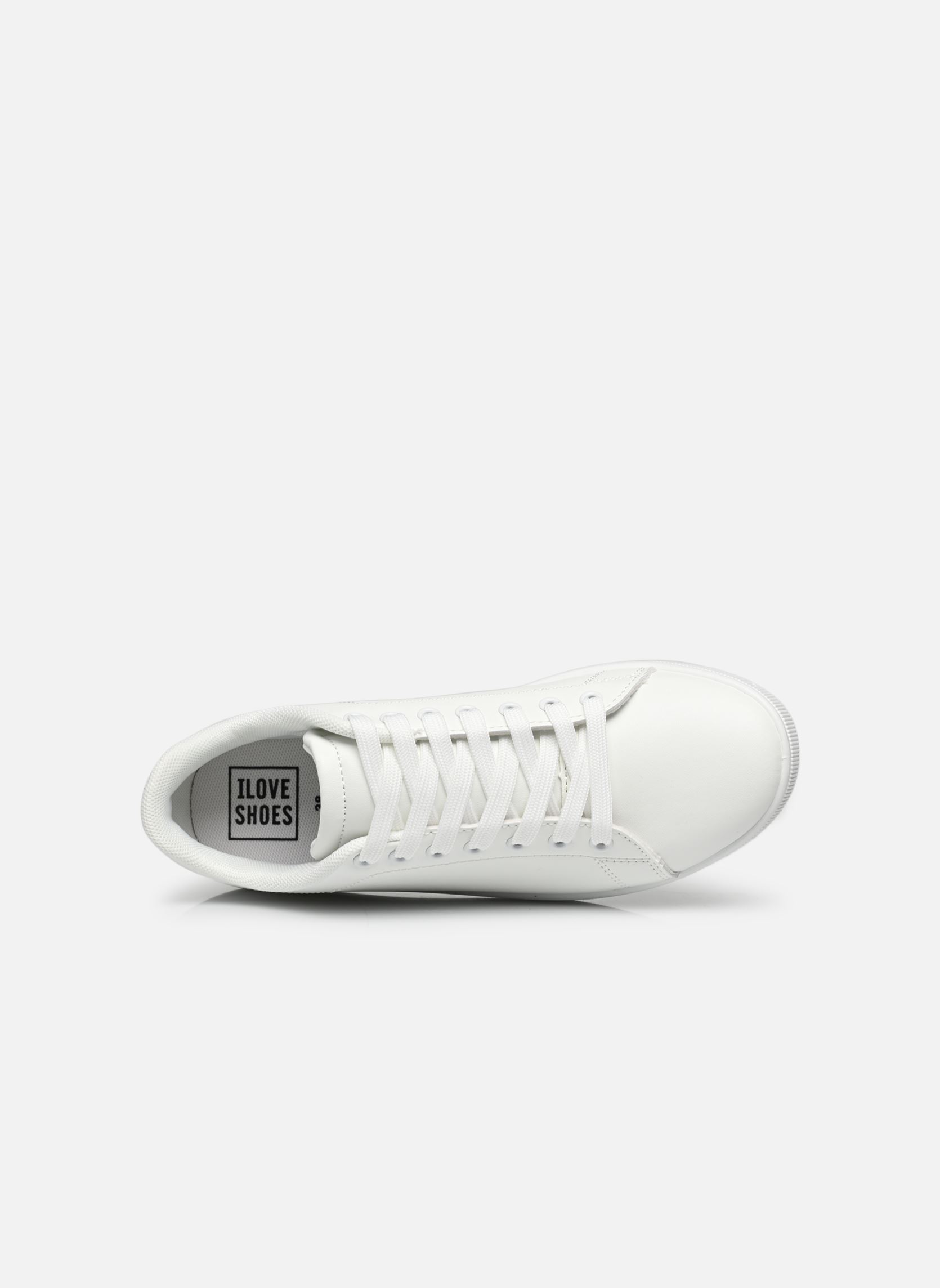 Niedrige Sneaker Sistet damen weiß I Love Shoes Niedrige Sneaker Sistet damen weiß BLANC