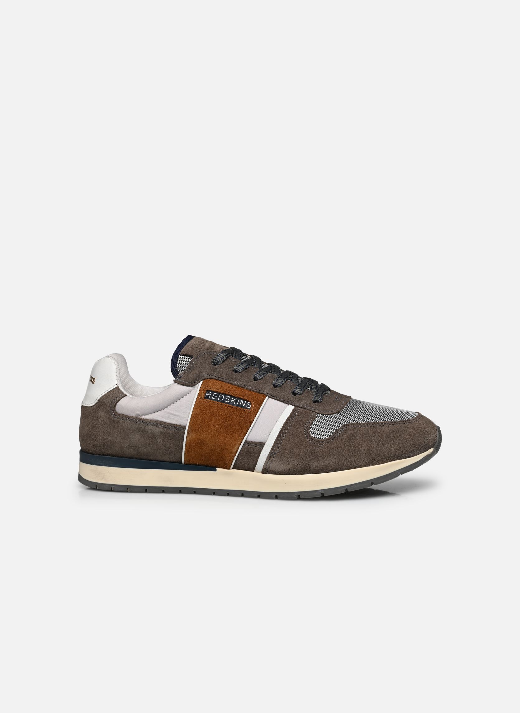 Baskets basses AFFAIRAN homme gris Redskins Baskets basses AFFAIRAN homme gris GRIS+COGNAC