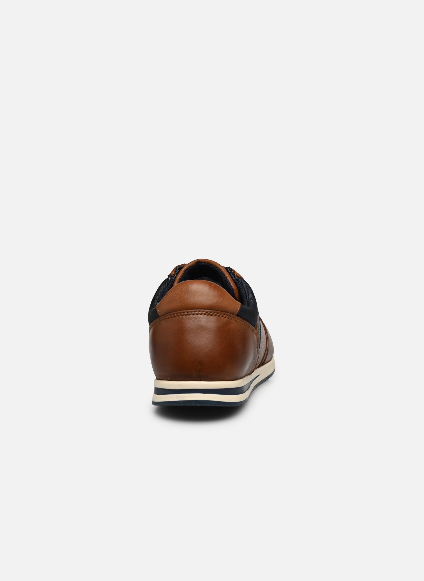 Baskets basses AIMABLI homme marron Redskins Baskets basses AIMABLI homme marron COGNAC + MARINE