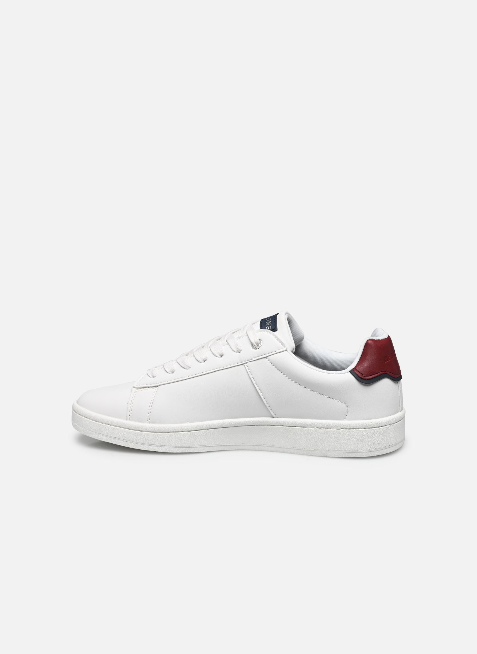 Baskets basses BUEE homme blanc Redskins Baskets basses BUEE homme blanc BLANC+MARINE+BORDO