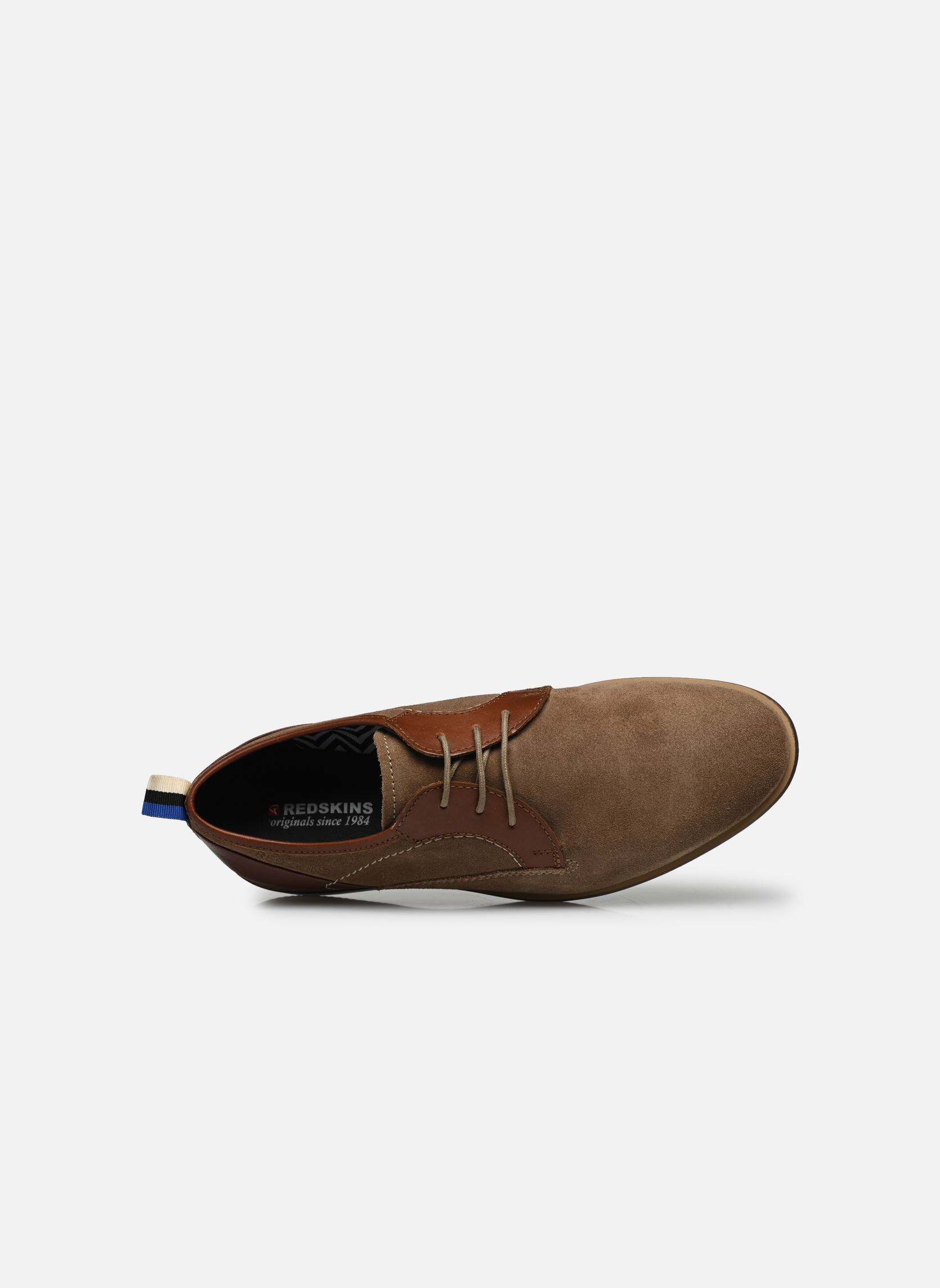 Derbys PYRAMID herren braun Redskins Derbys PYRAMID herren braun TAUPE+COGNAC