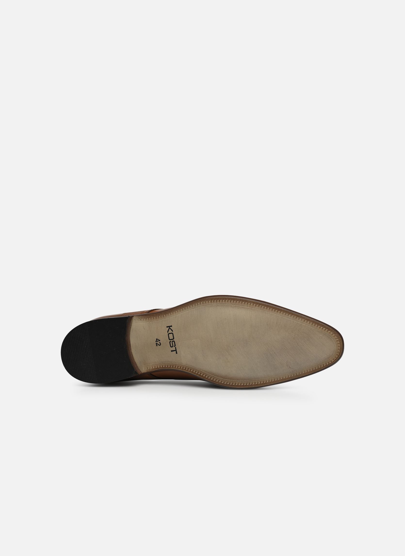 Derby schoenen MARK heren bruin Kost Derby schoenen MARK heren bruin COGNAC