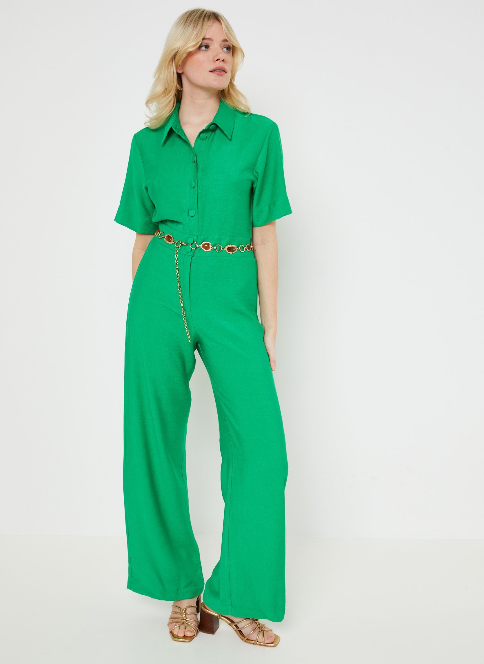 Jumpsuits / Overalls Mindy damen grün An'ge Jumpsuits / Overalls Mindy damen grün PRAIRIE
