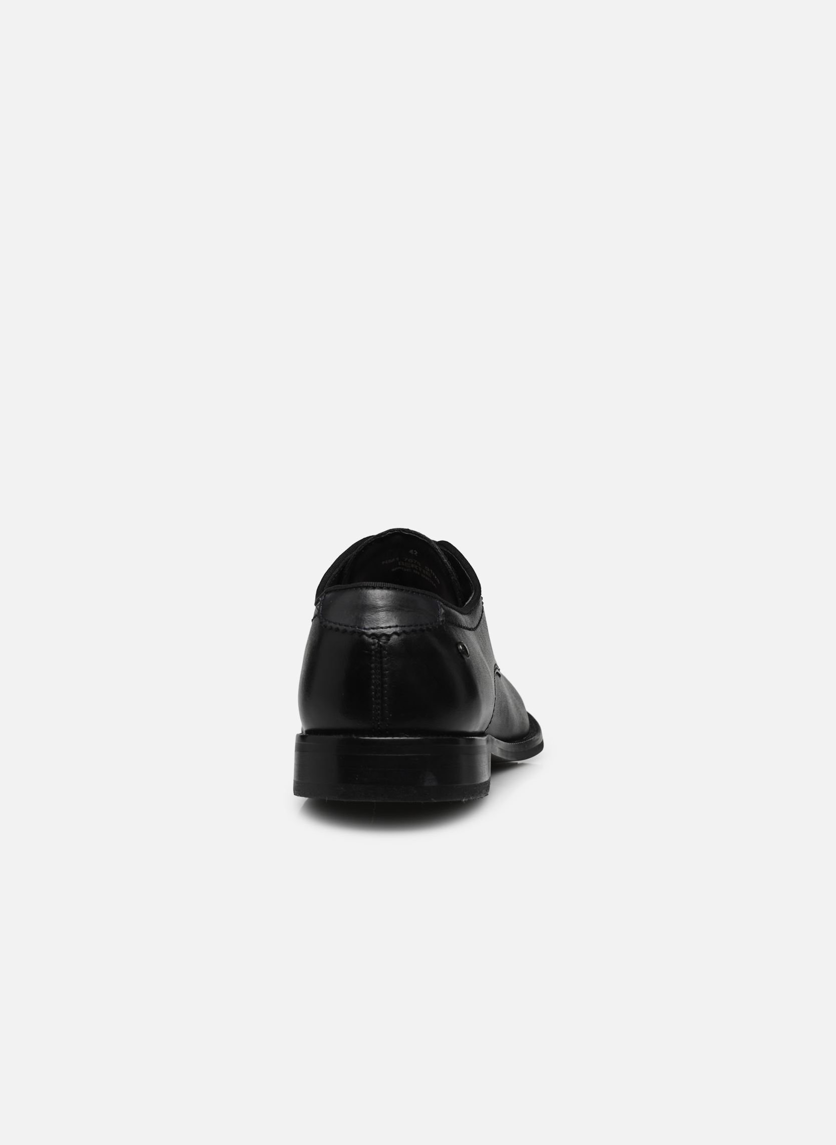 Molière schoenen BERTIE heren zwart Base London Molière schoenen BERTIE heren zwart BLACK BURNISHED