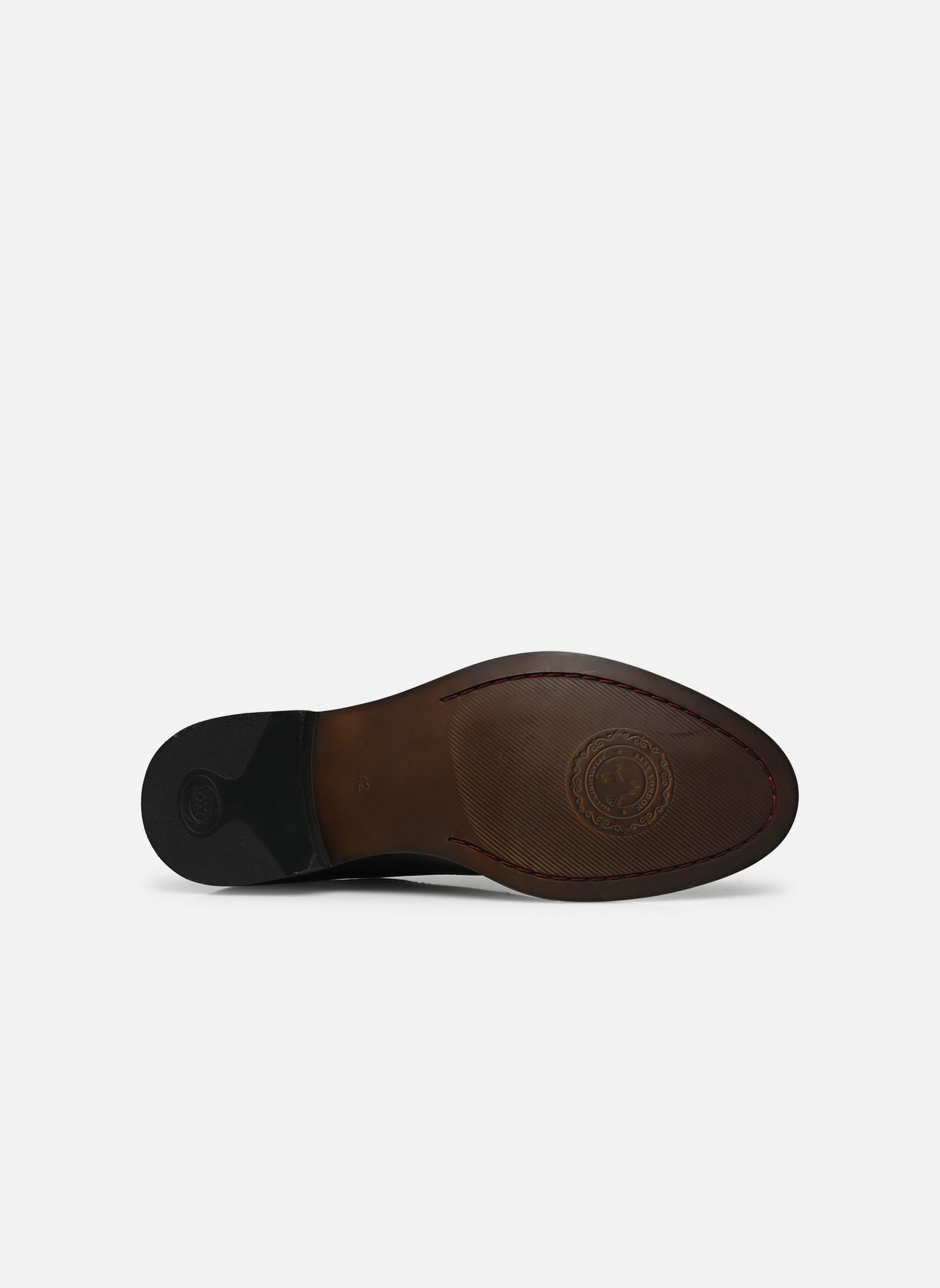 Molière schoenen BERTIE heren zwart Base London Molière schoenen BERTIE heren zwart BLACK BURNISHED