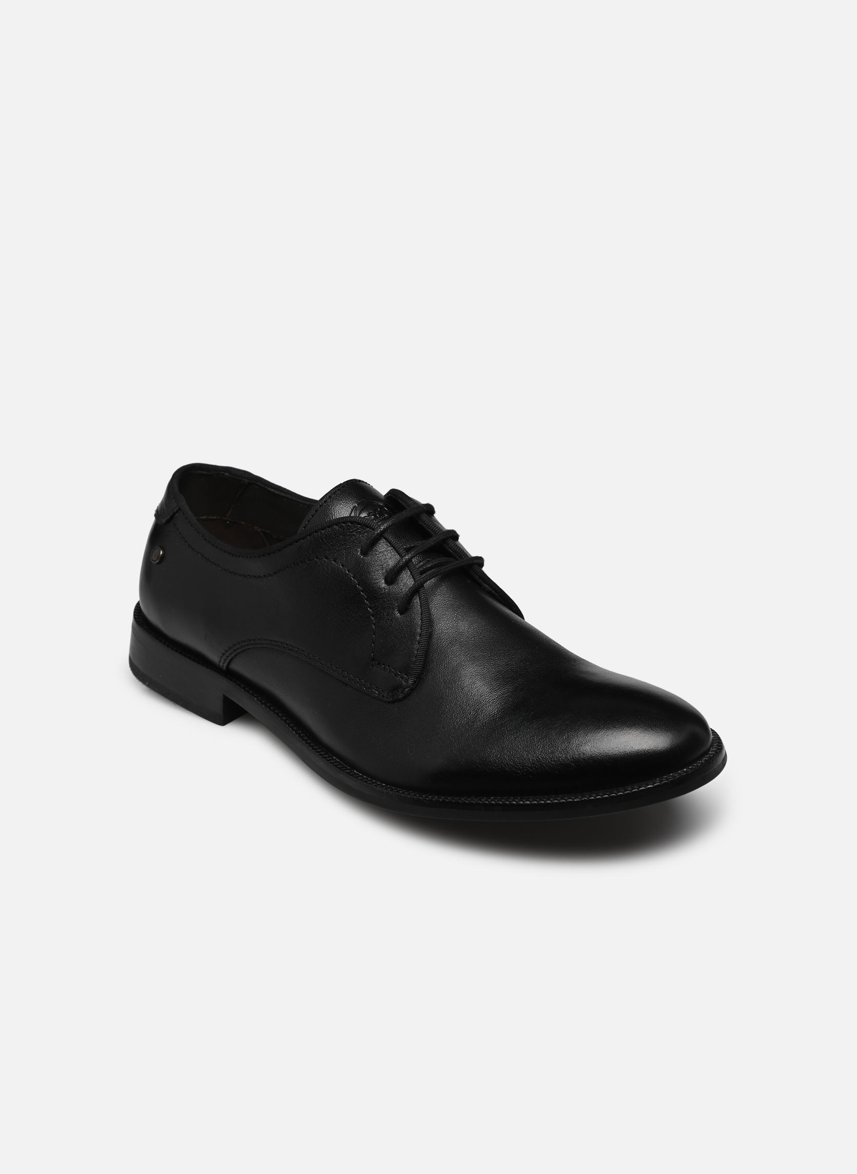 Molière schoenen BERTIE heren zwart Base London Molière schoenen BERTIE heren zwart BLACK BURNISHED