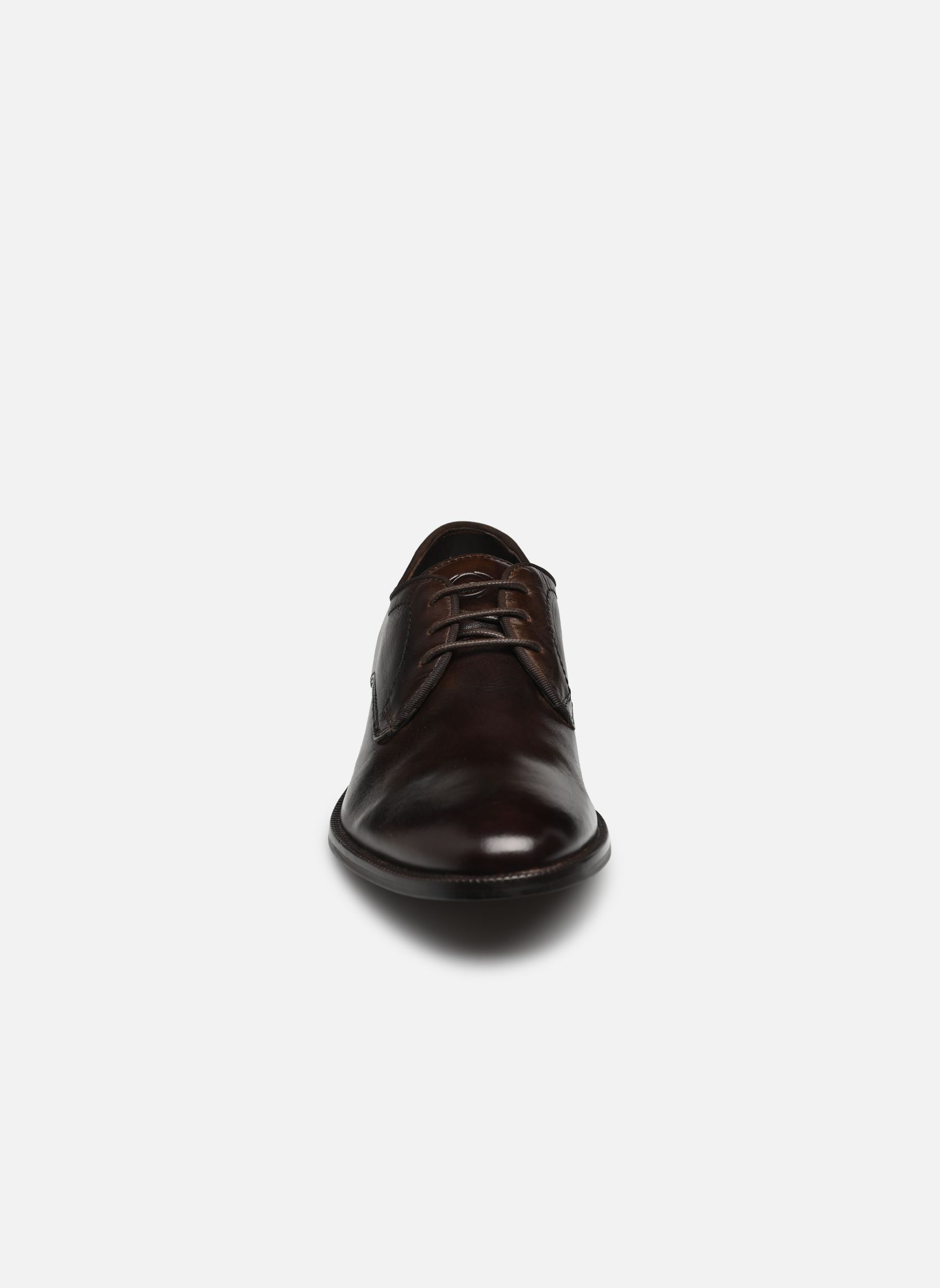 Molière schoenen BERTIE heren bruin Base London Molière schoenen BERTIE heren bruin BROWN BURNISHED