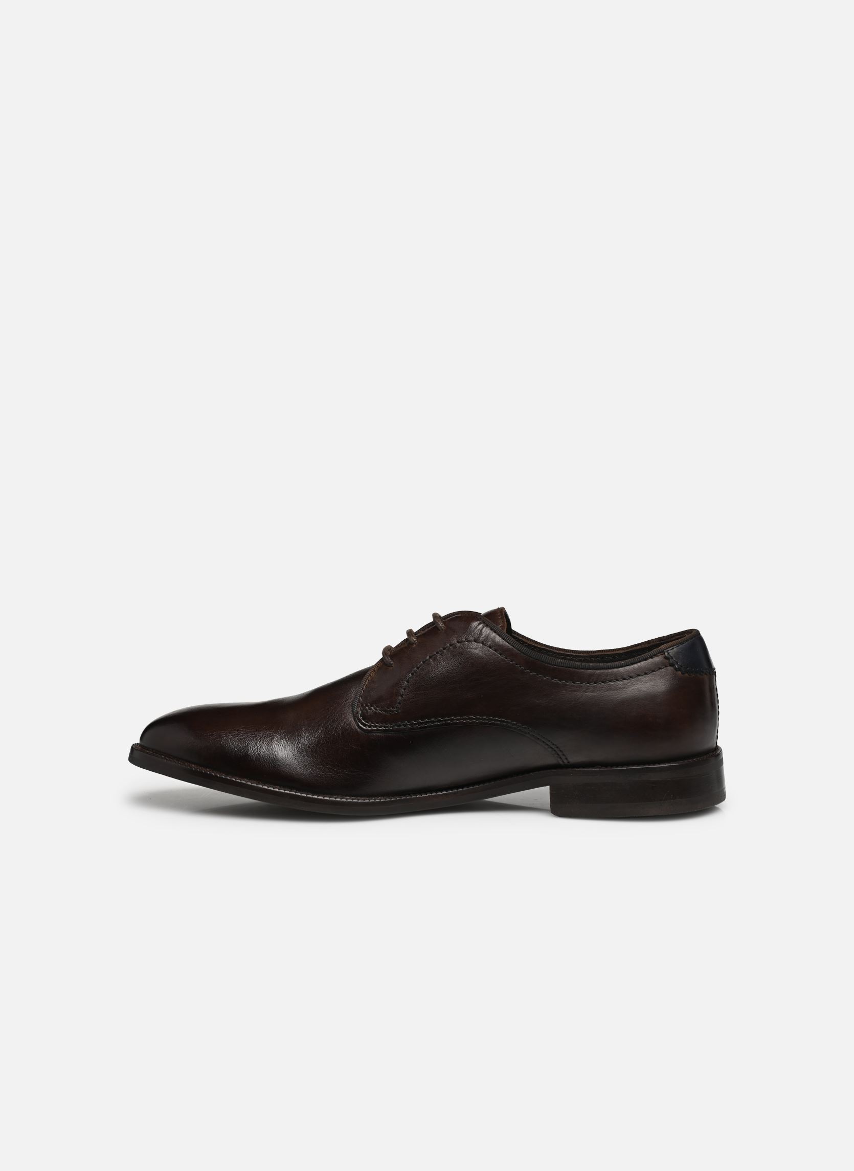 Molière schoenen BERTIE heren bruin Base London Molière schoenen BERTIE heren bruin BROWN BURNISHED