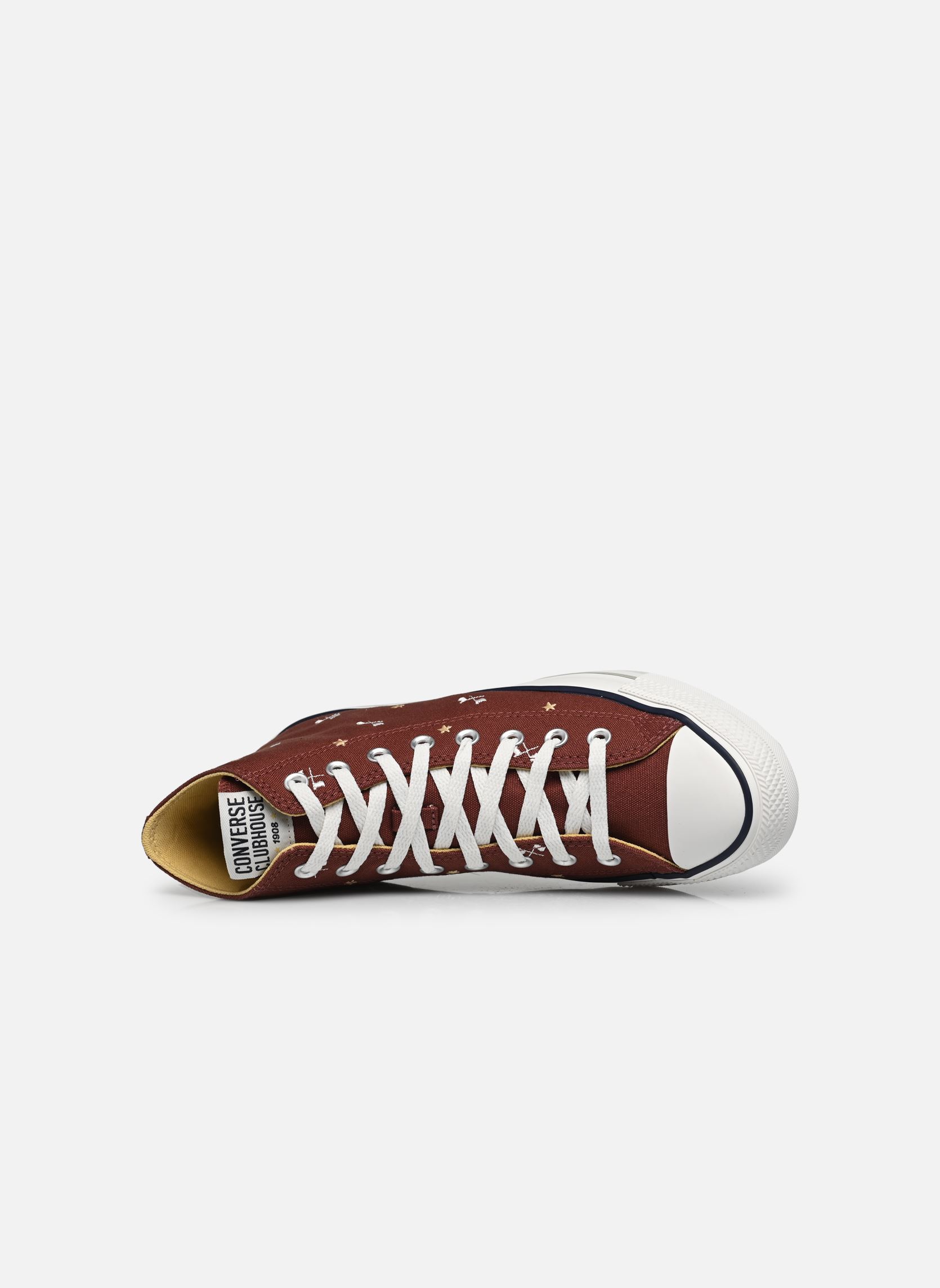 Baskets toile Chuck Taylor All Star Clubhouse Hi M homme marron Converse Baskets toile Chuck Taylor All Star Clubhouse Hi M homme marron RED OAK/EGRET