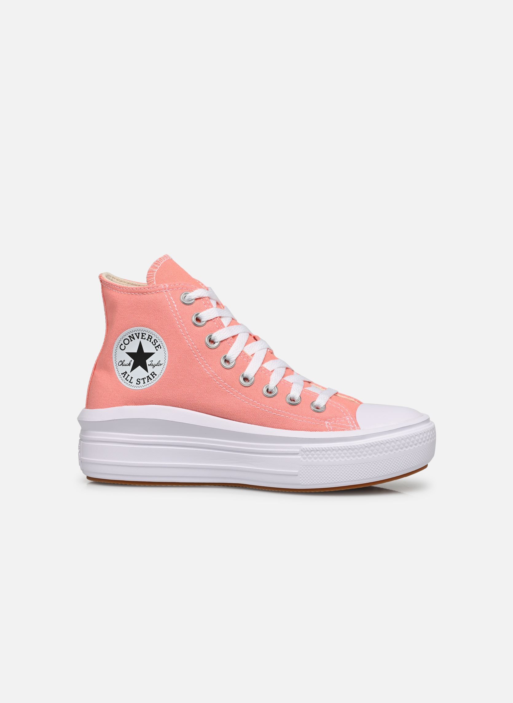 Baskets toile Chuck Taylor All Star Move Seasonal Colo femme rose Converse Baskets toile Chuck Taylor All Star Move Seasonal Colo femme rose LAWN FLAMINGO