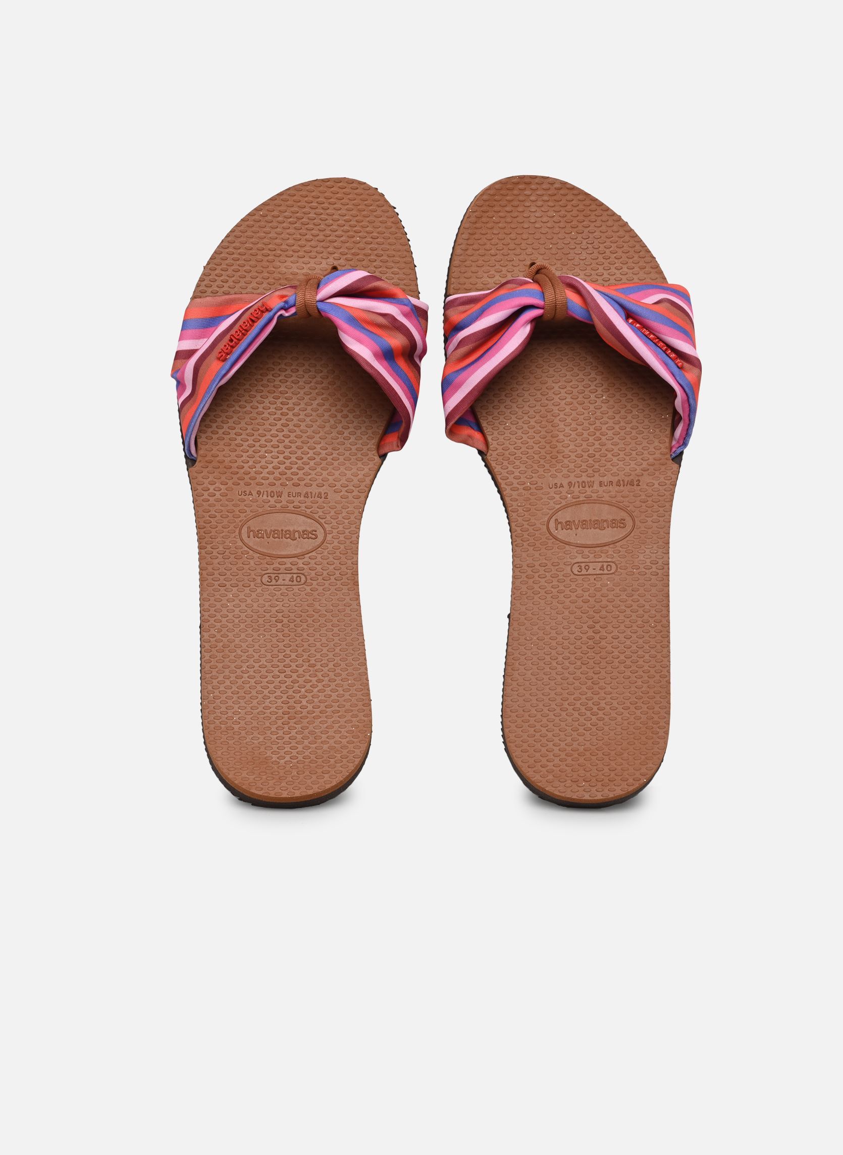 Mules Havaianas Sandals Slide Trop Print femme orange Havaianas Mules Havaianas Sandals Slide Trop Print femme orange RUST