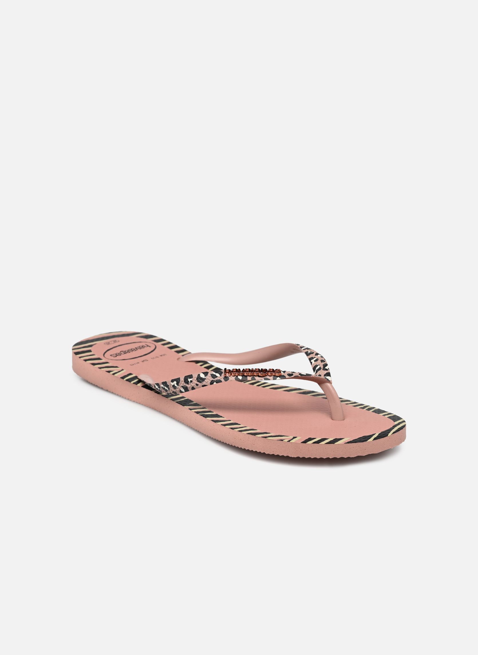 Slippers Hav. Slim Animals Fashion dames roze Havaianas Slippers Hav. Slim Animals Fashion dames roze CROCUS ROSE
