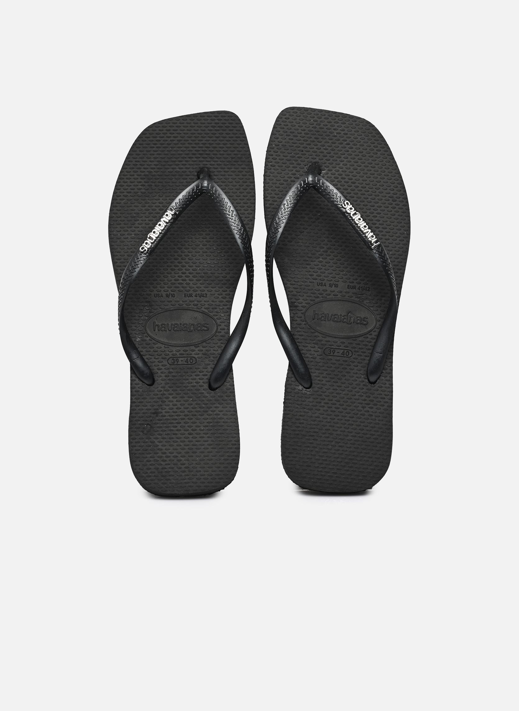 Tongs Havaianas Slim Square Logo Metallic pour