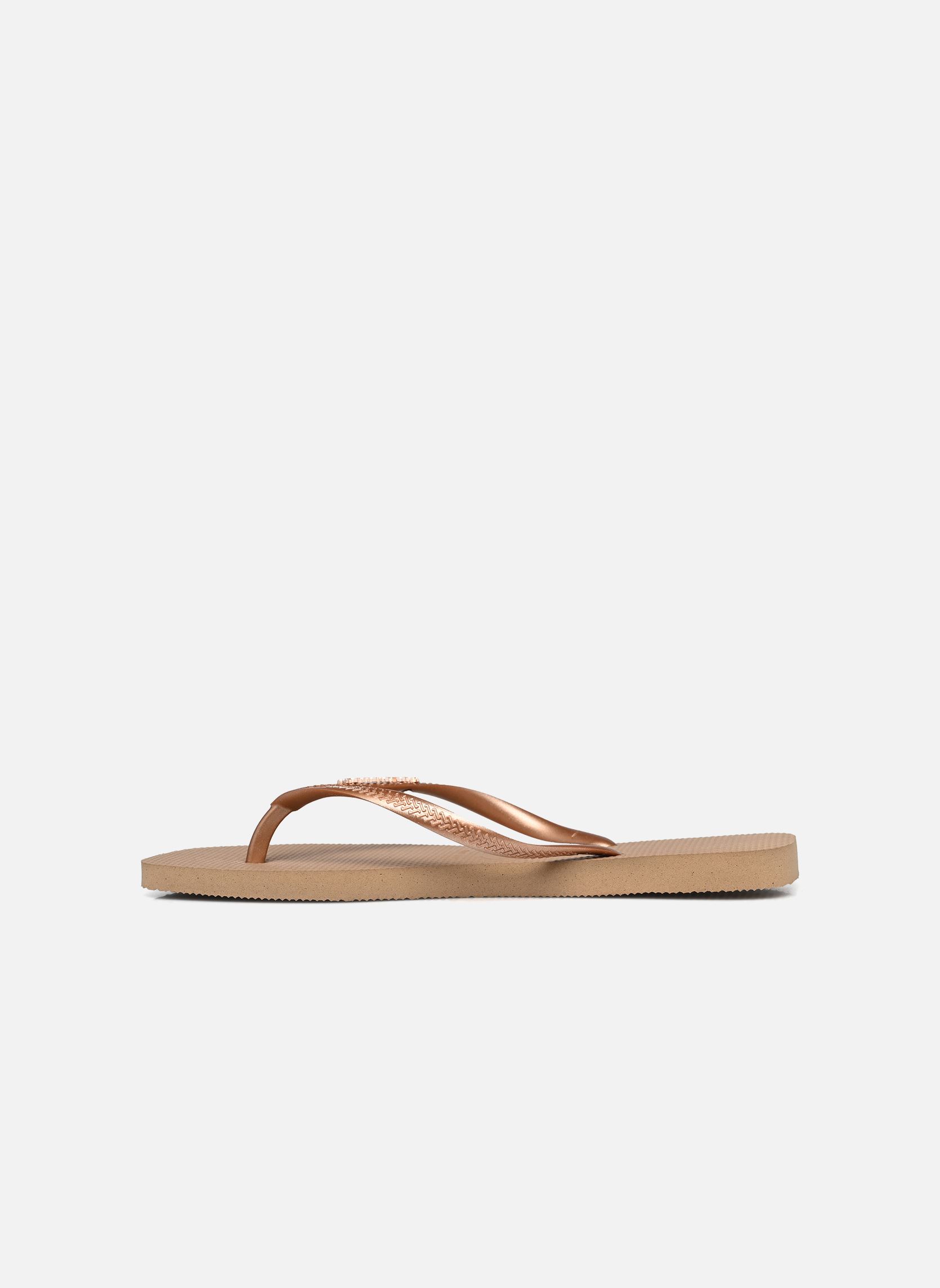 Tongs Slim Square Logo Metallic femme rose Havaianas Tongs Slim Square Logo Metallic femme rose ROSE GOLD/ROSE GOLD