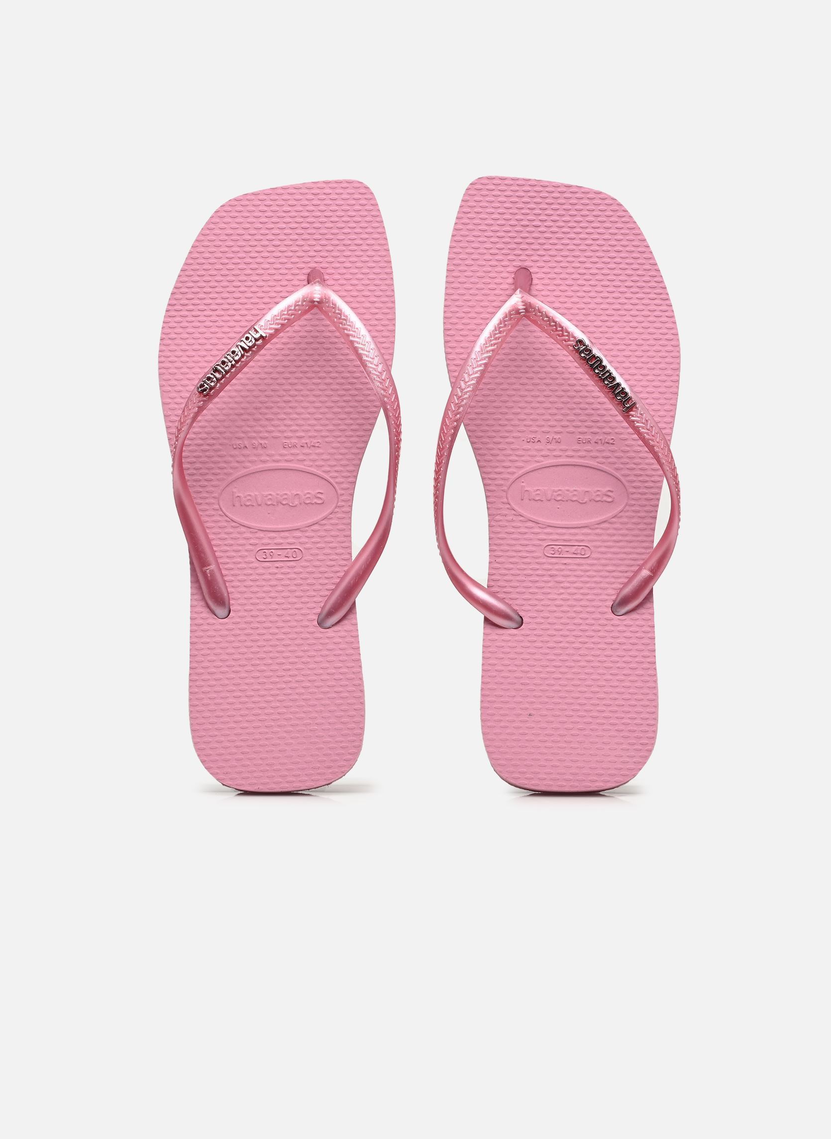 Tongs Havaianas Slim Square Logo Metallic pour