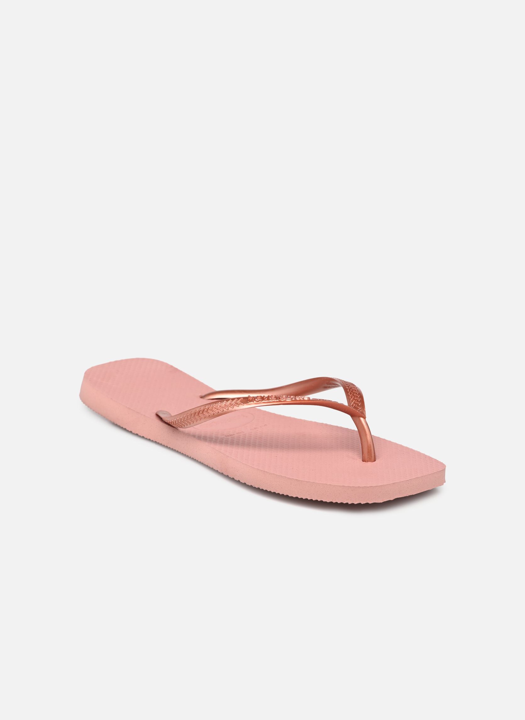 Flip-Flops Hav. Slim Square damen rosa Havaianas Flip-Flops Hav. Slim Square damen rosa CROCUS ROSE
