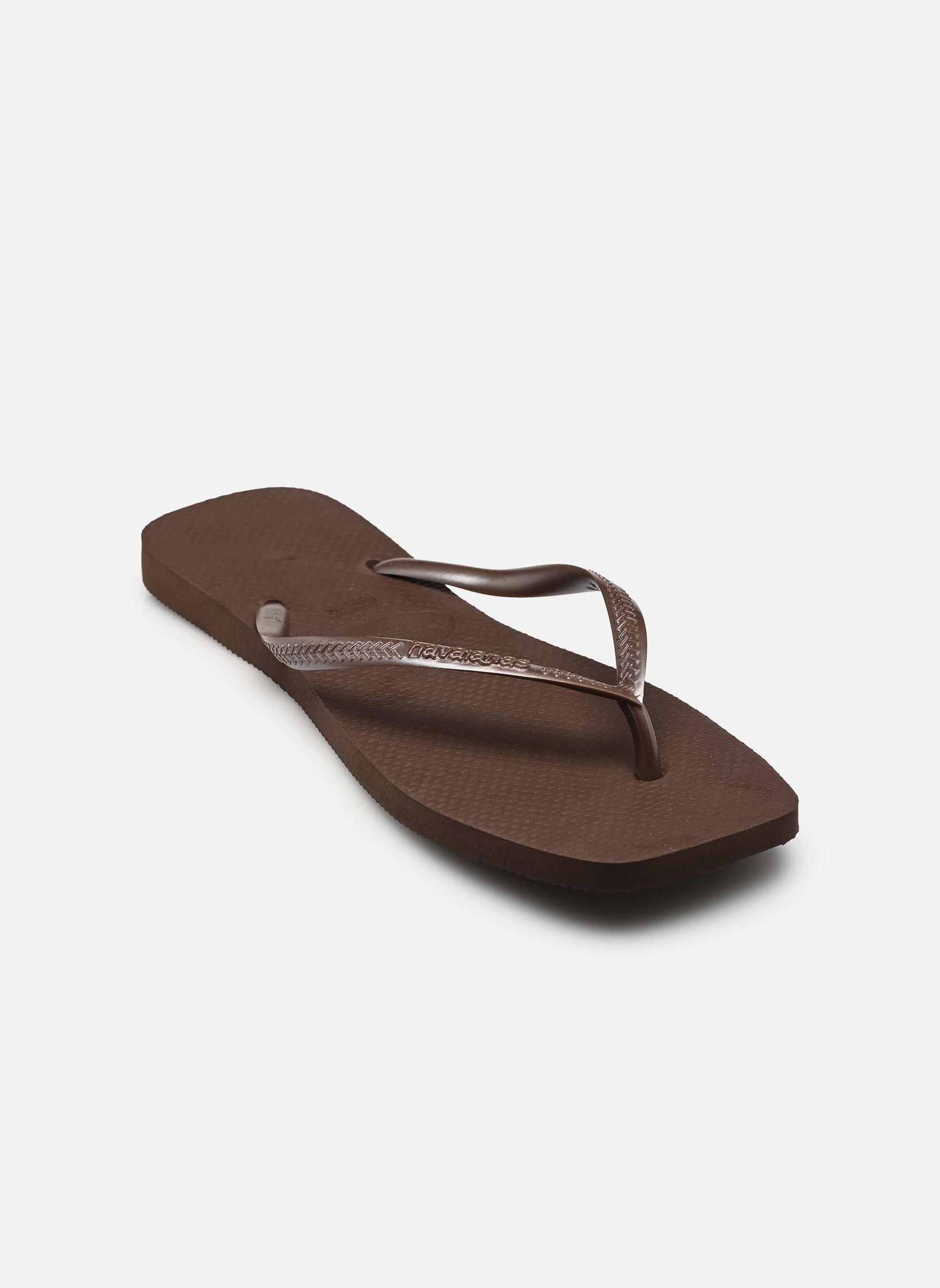 Flip-Flops Hav. Slim Square damen braun Havaianas Flip-Flops Hav. Slim Square damen braun DARK BROWN