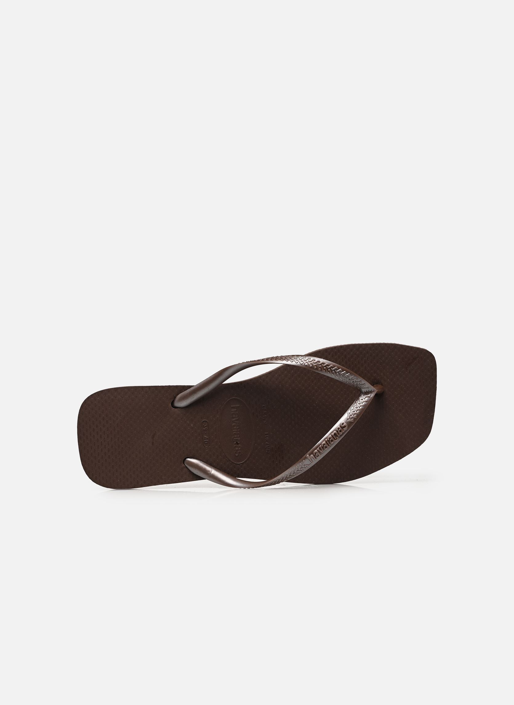 Flip-Flops Hav. Slim Square damen braun Havaianas Flip-Flops Hav. Slim Square damen braun DARK BROWN