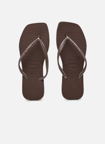 Flip-Flops Hav. Slim Square damen braun Havaianas Flip-Flops Hav. Slim Square damen braun DARK BROWN