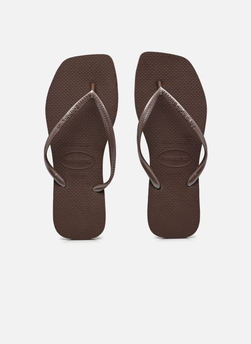 Havaianas Slippers Hav. Slim Square dames bruin