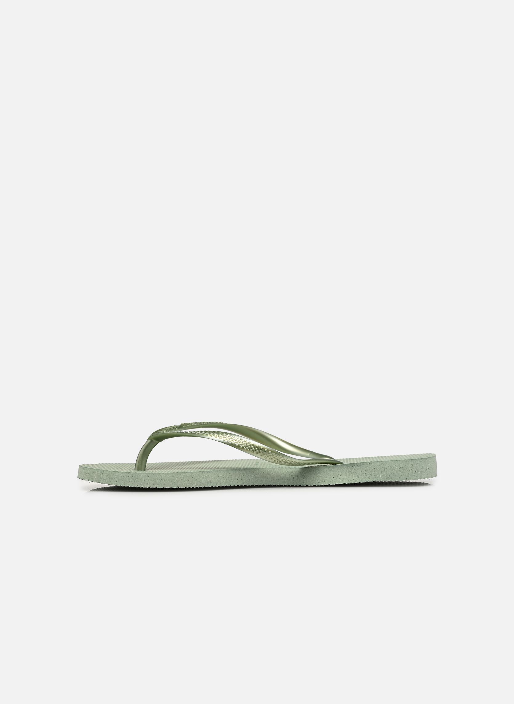 Flip-Flops Hav. Slim Square damen grün Havaianas Flip-Flops Hav. Slim Square damen grün SMOKE GREEN