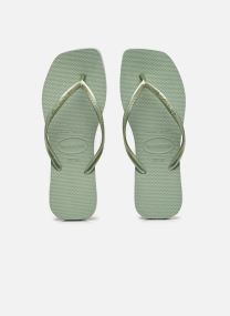 Flip-Flops Hav. Slim Square damen grün Havaianas Flip-Flops Hav. Slim Square damen grün SMOKE GREEN