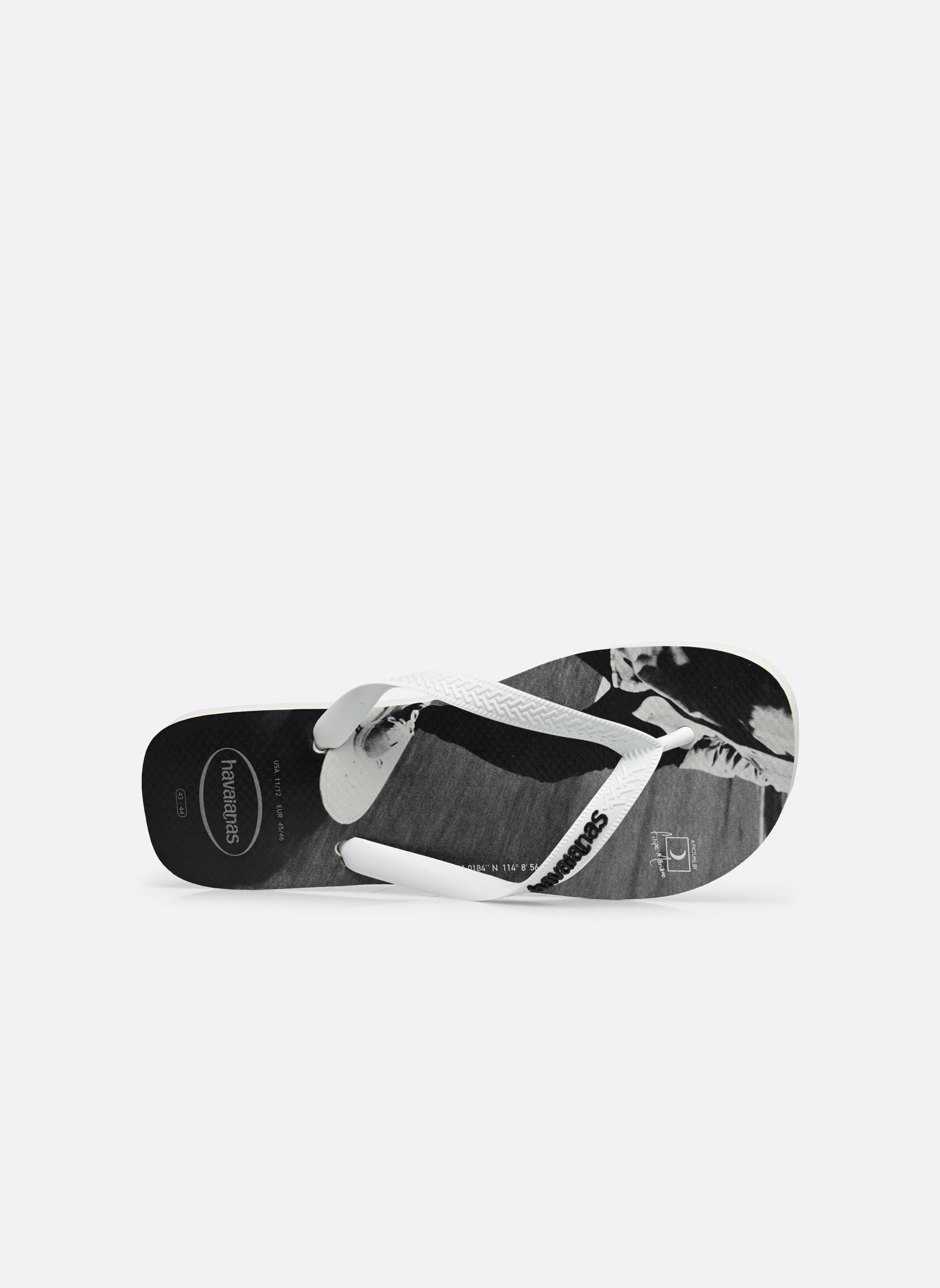 Flip-Flops Hav. Hype herren schwarz Havaianas Flip-Flops Hav. Hype herren schwarz WHITE/WHITE/BLACK/BLACK