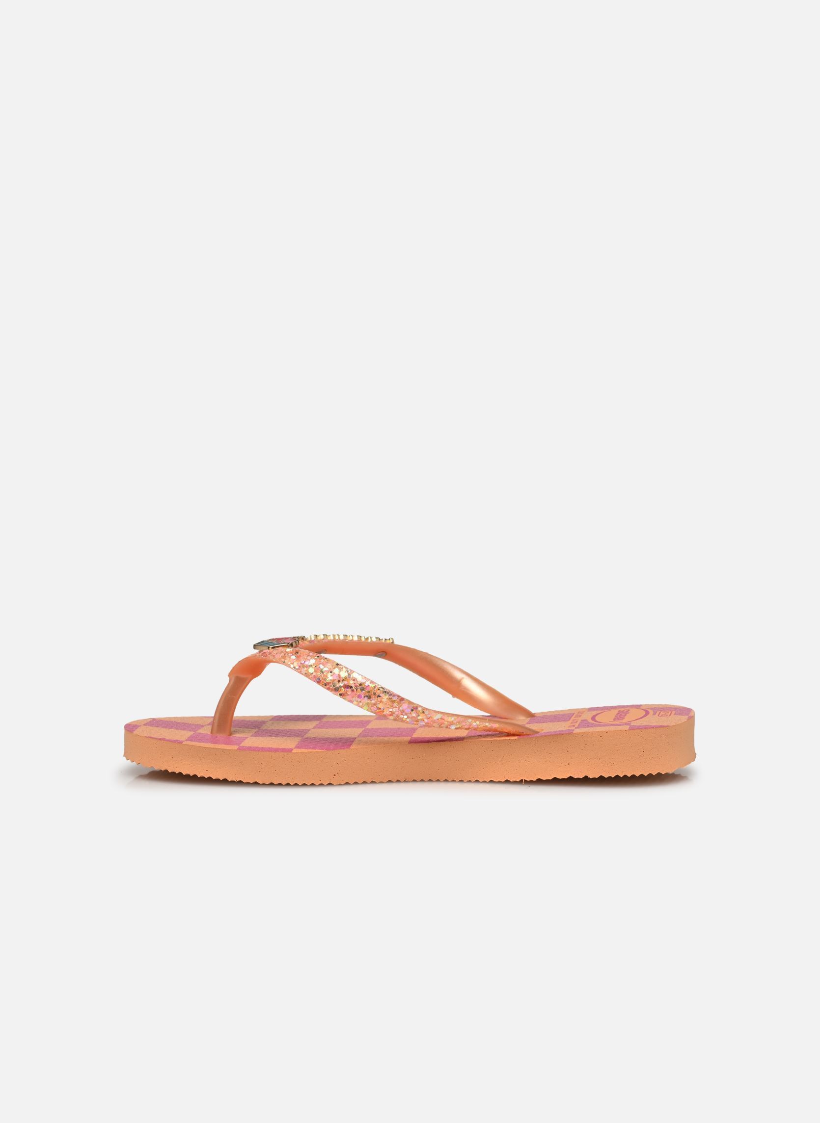 Tongs Kids Slim Glitter Trendy orange Havaianas Tongs Kids Slim Glitter Trendy orange PEACH