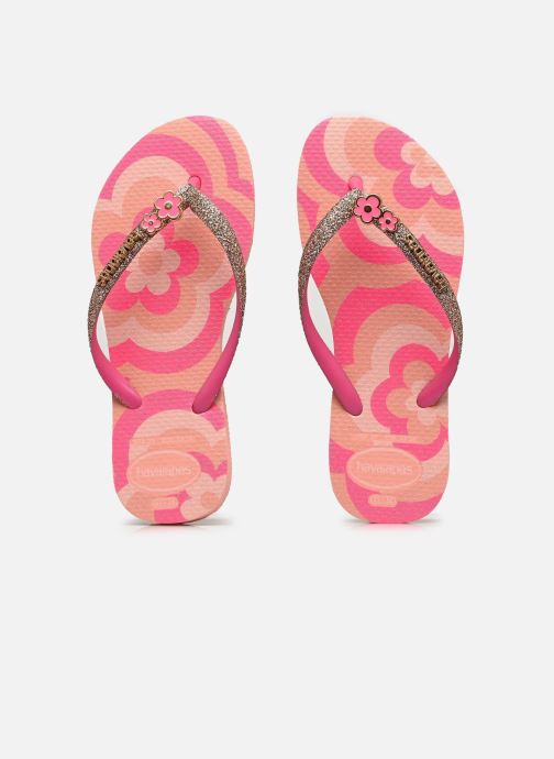 Havaianas Flip-Flops Kids Slim Glitter Trendy mädchen rosa