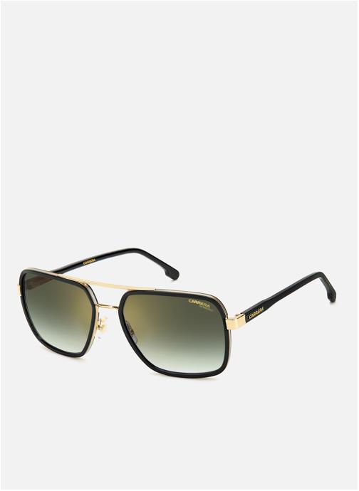 Carrera Lunettes de soleil homme or et bronze