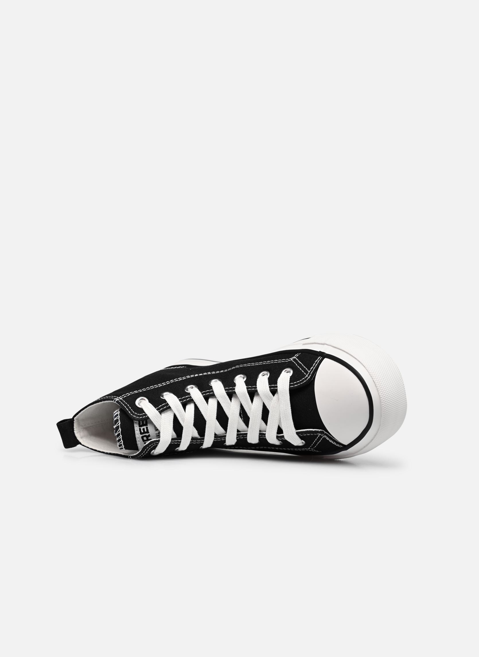 Leinen-Sneaker KOTANTIK damen schwarz CREEKS Leinen-Sneaker KOTANTIK damen schwarz Black