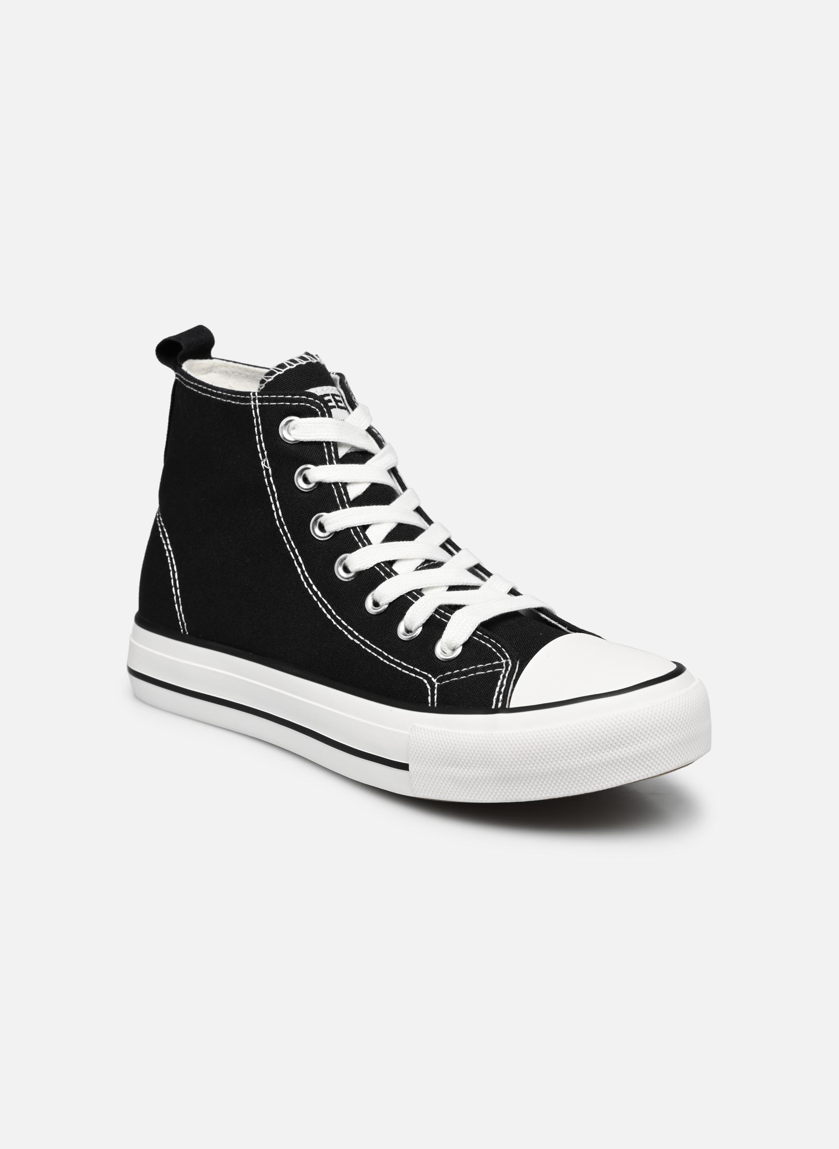Baskets toile KOTANTIK femme noir CREEKS Baskets toile KOTANTIK femme noir BLACK