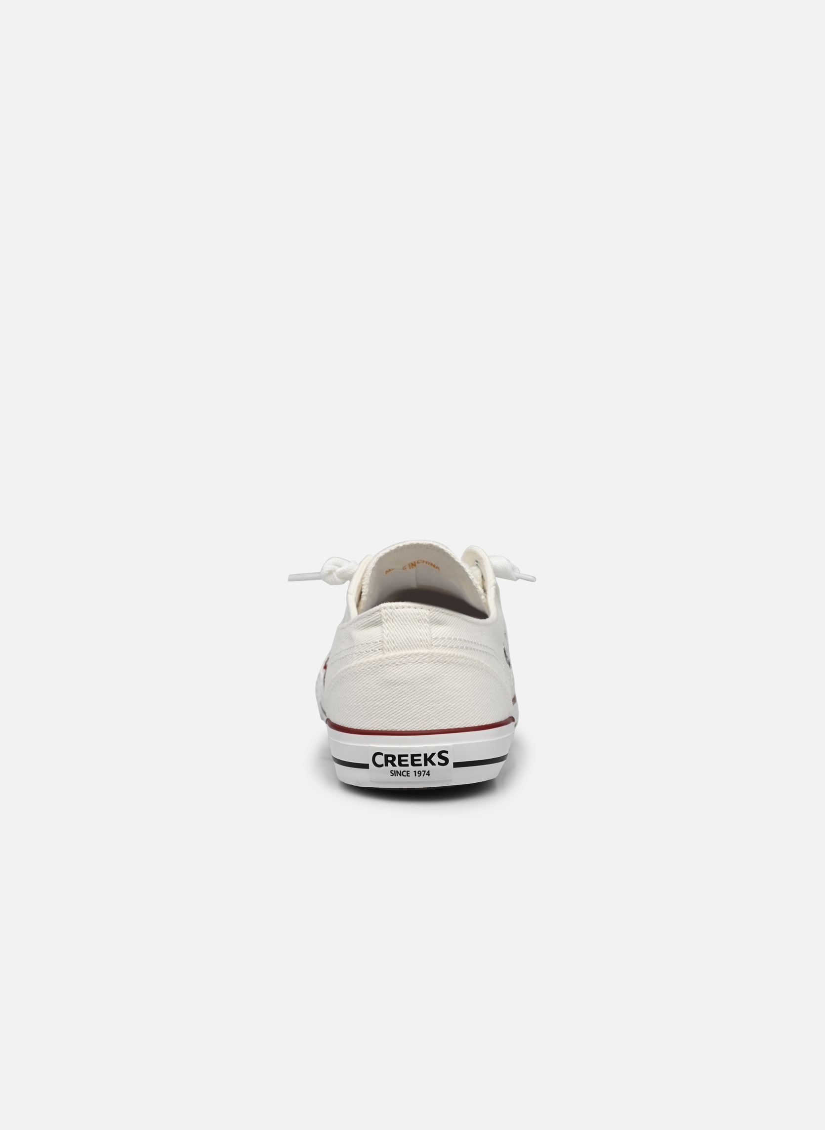 Baskets toile NINO homme blanc CREEKS Baskets toile NINO homme blanc Off white