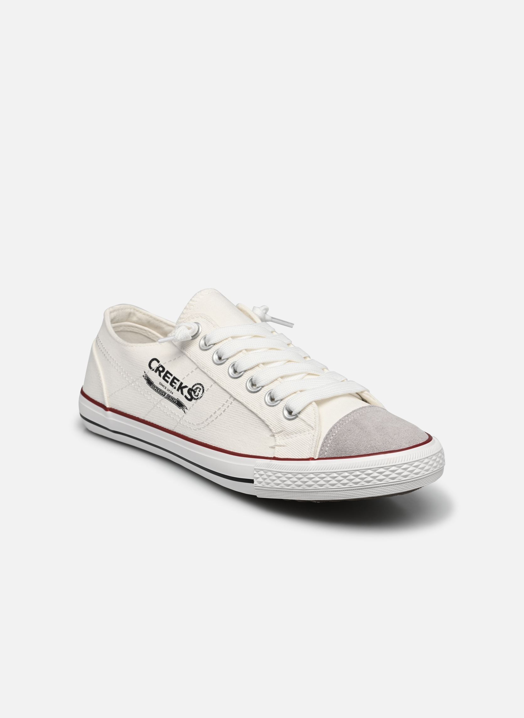 Print sneakers NINO heren wit CREEKS Print sneakers NINO heren wit OFF WHITE