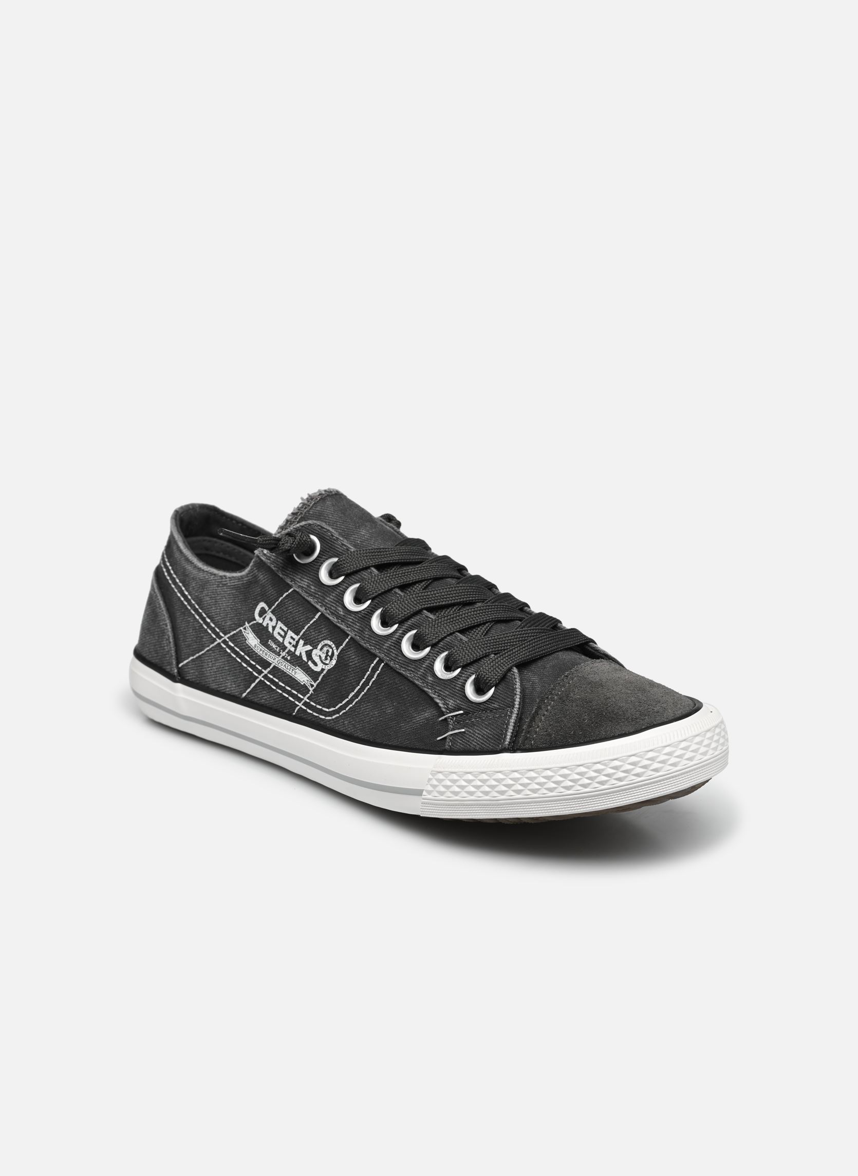 Leinen-Sneaker NINO herren grau CREEKS Leinen-Sneaker NINO herren grau 0015001-0011