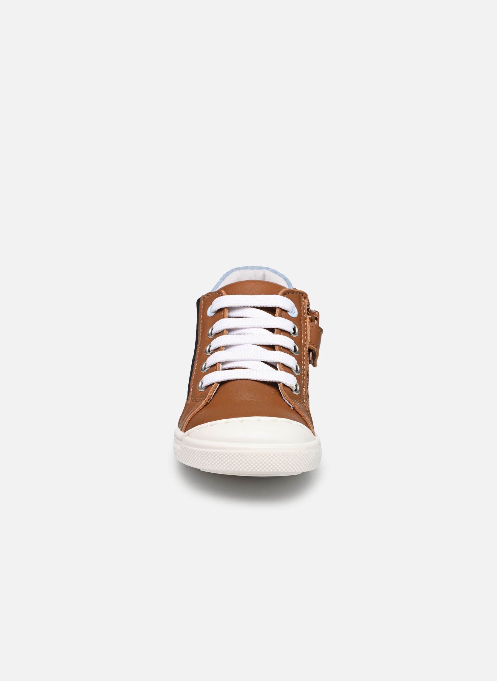 Babyschoenen Bocapo jongens bruin Pat et Ripaton Babyschoenen Bocapo jongens bruin COGNAC