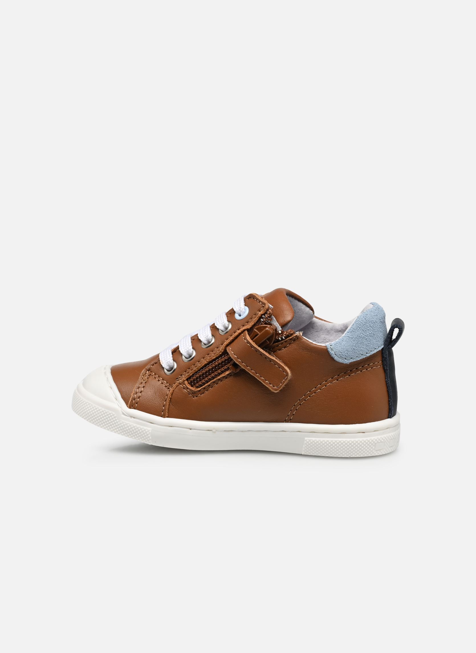 Babyschoenen Bocapo jongens bruin Pat et Ripaton Babyschoenen Bocapo jongens bruin COGNAC