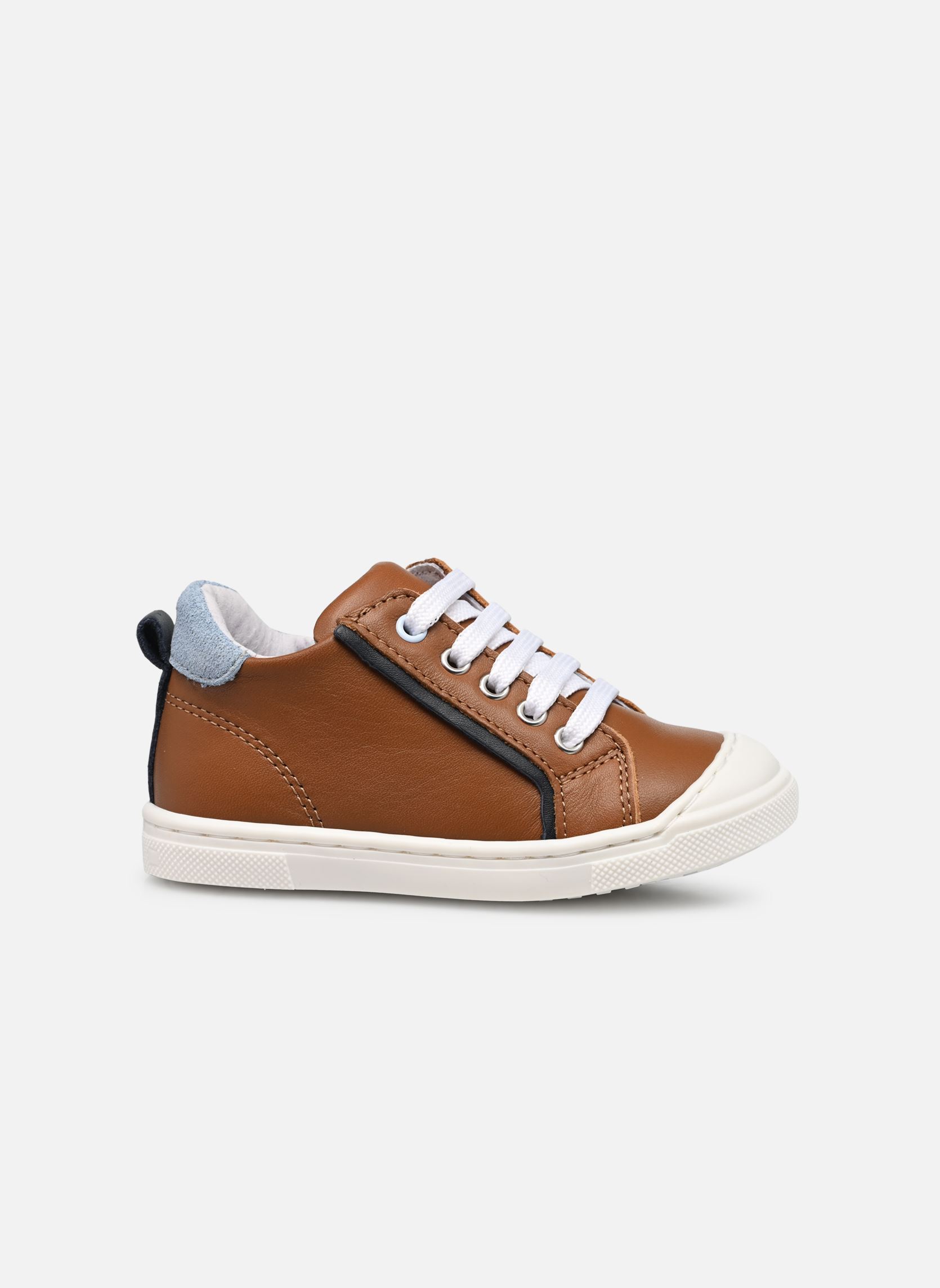 Babyschoenen Bocapo jongens bruin Pat et Ripaton Babyschoenen Bocapo jongens bruin COGNAC