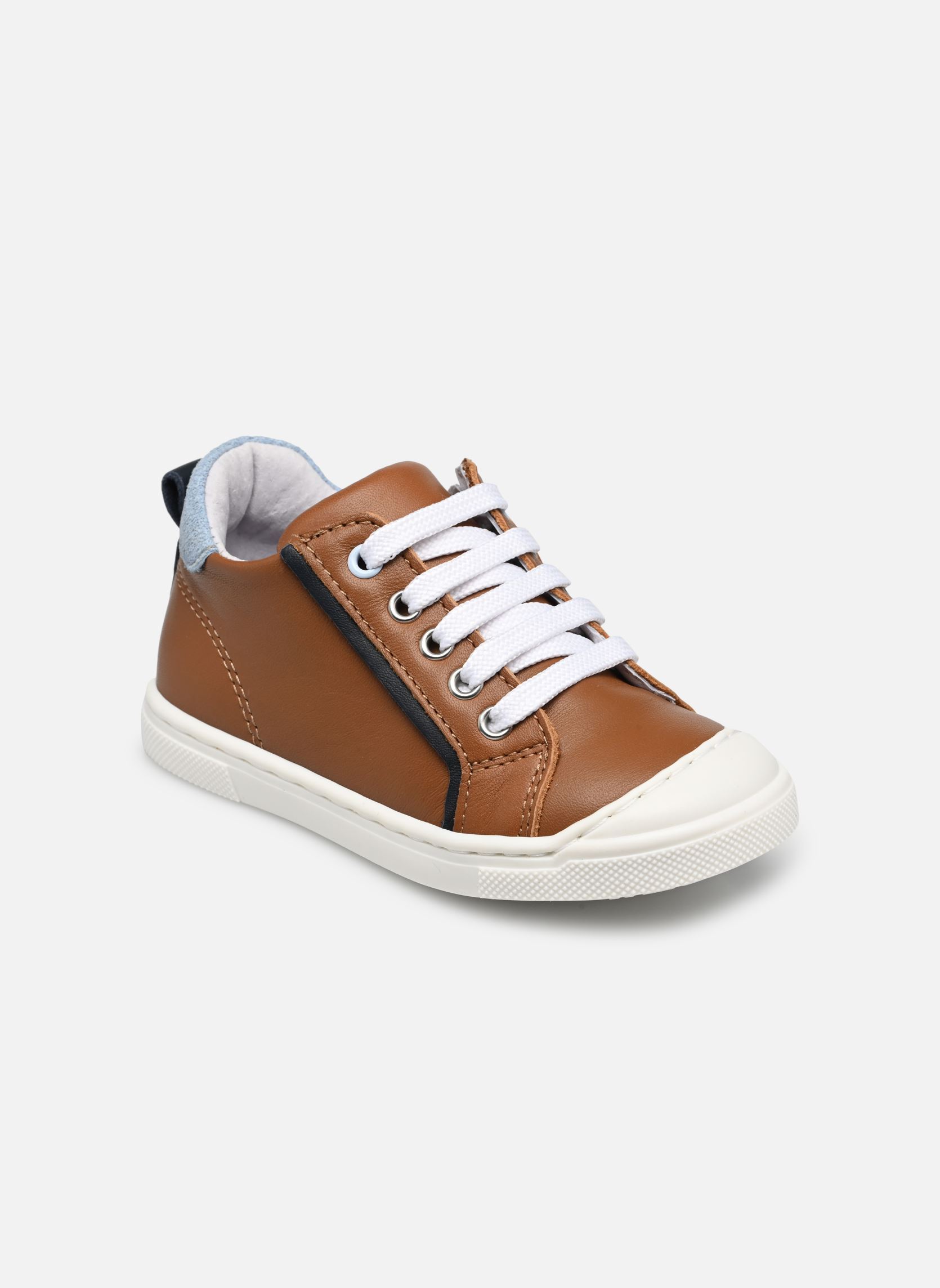 Babyschoenen Bocapo jongens bruin Pat et Ripaton Babyschoenen Bocapo jongens bruin COGNAC