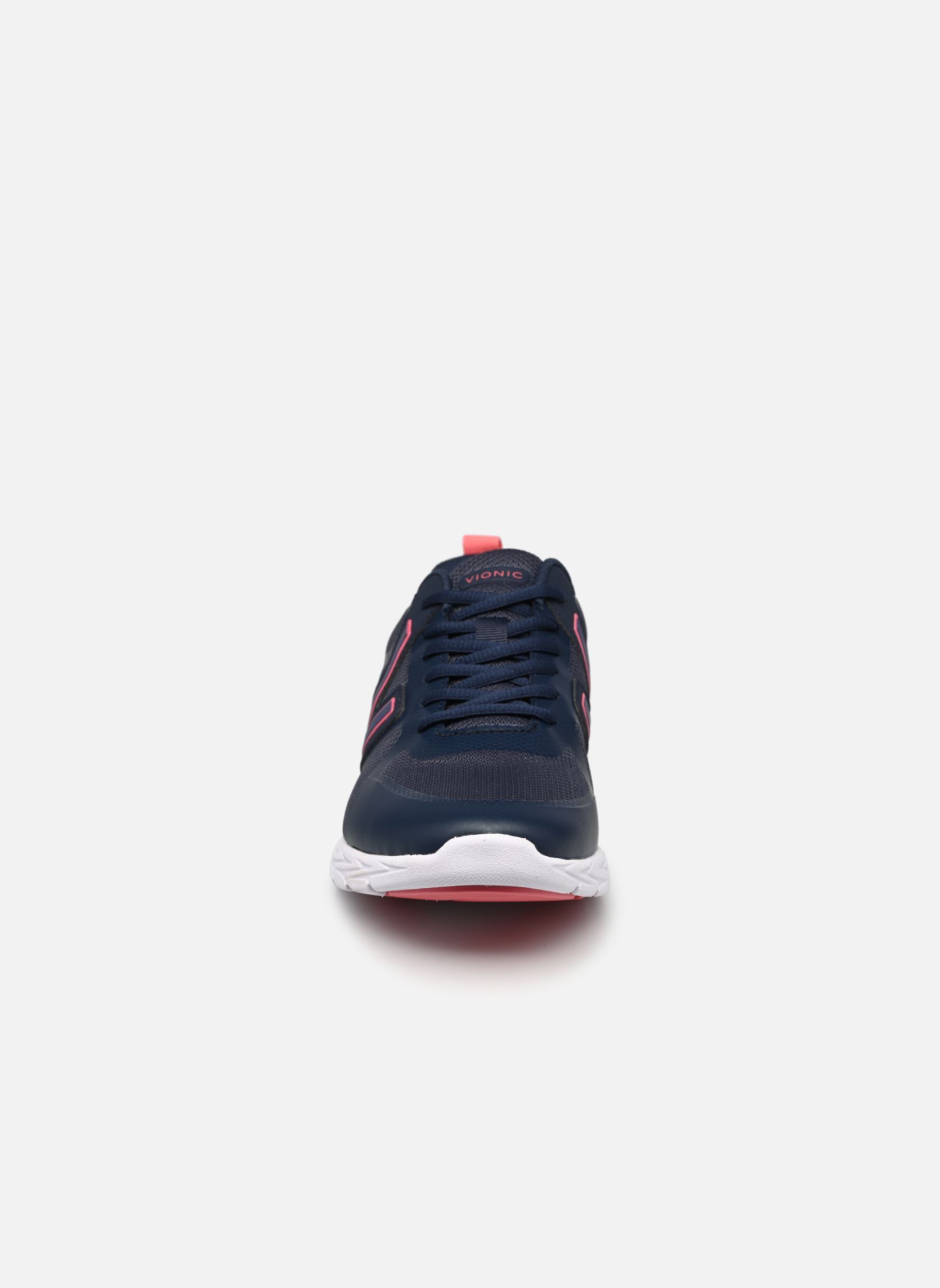 Lage sneakers Miles dames blauw Vionic Lage sneakers Miles dames blauw NAVY/PINK - 400