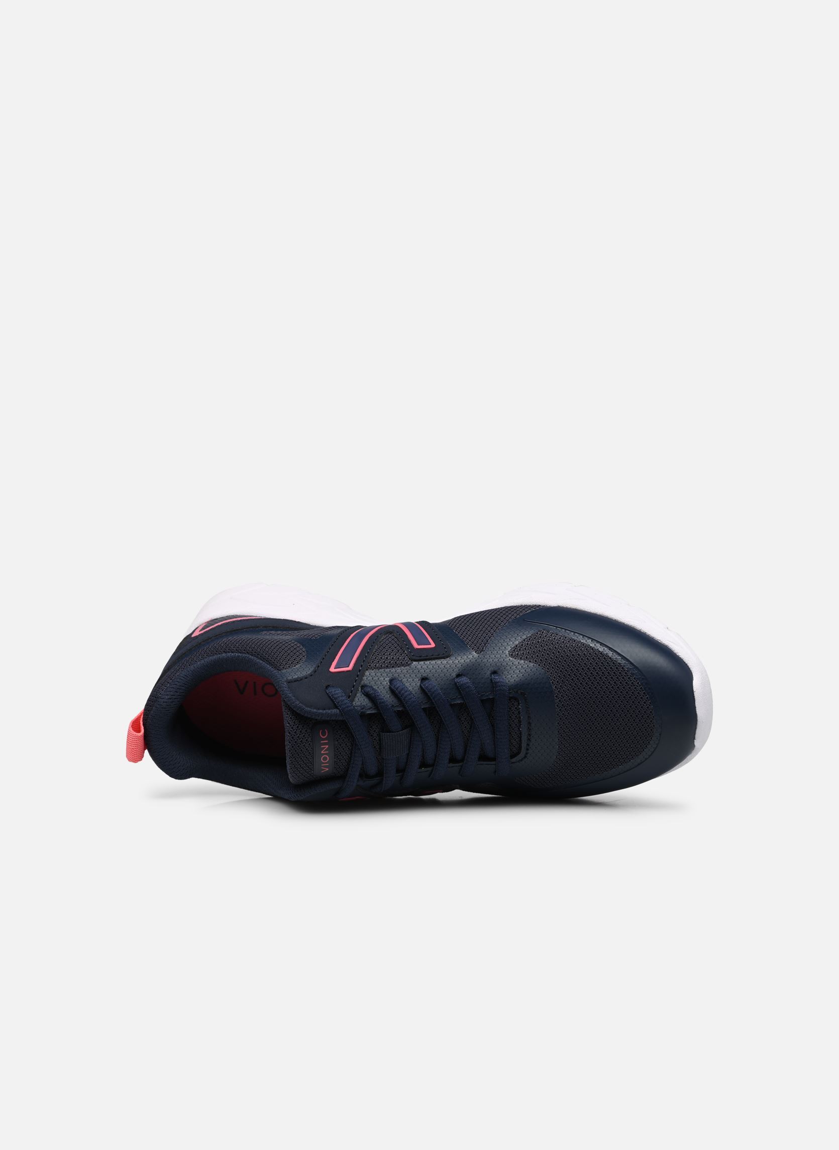 Lage sneakers Miles dames blauw Vionic Lage sneakers Miles dames blauw NAVY/PINK - 400