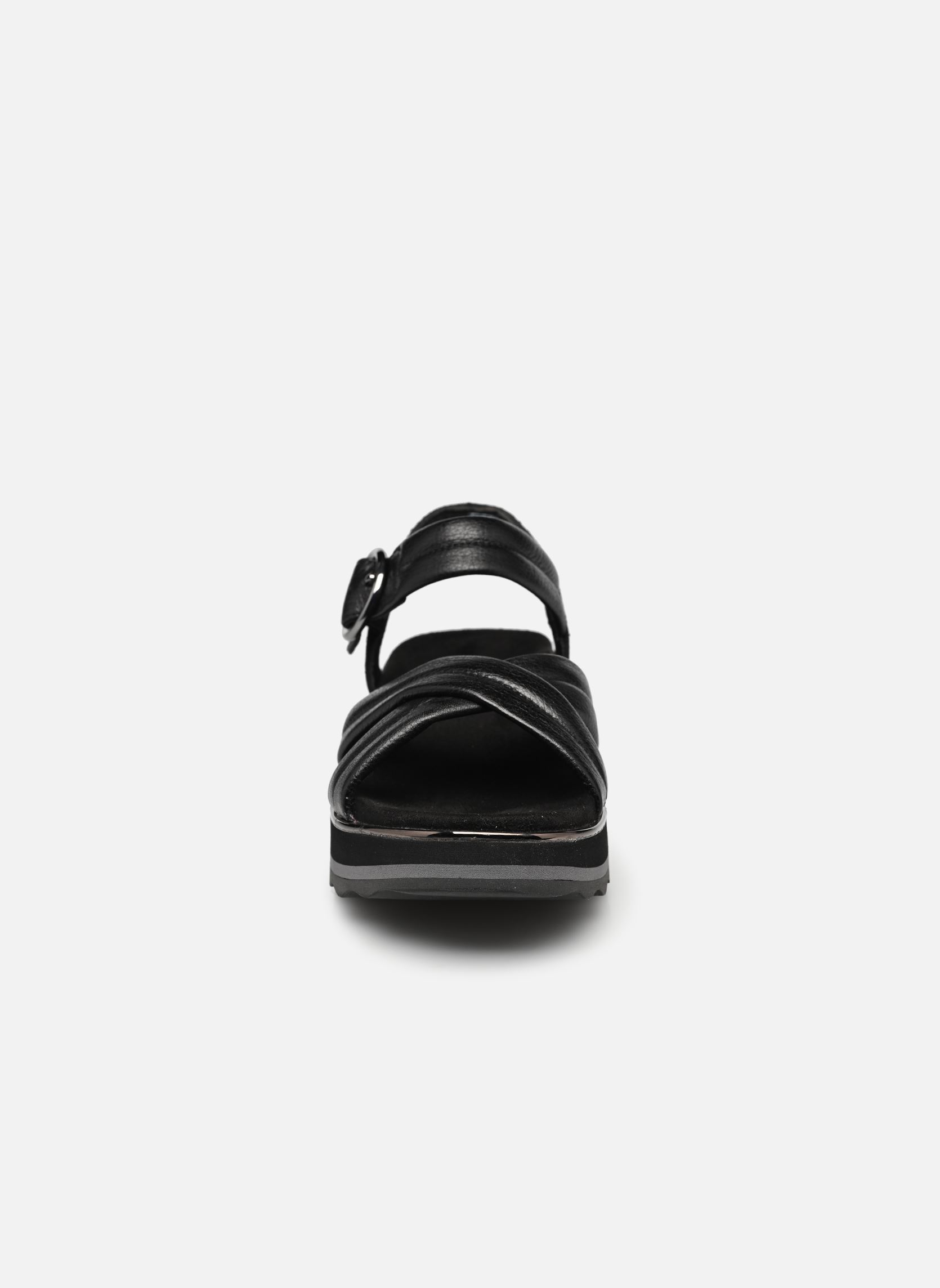 Sandalen met sleehak en plateau Reyna dames zwart Vionic Sandalen met sleehak en plateau Reyna dames zwart BLACK - 001