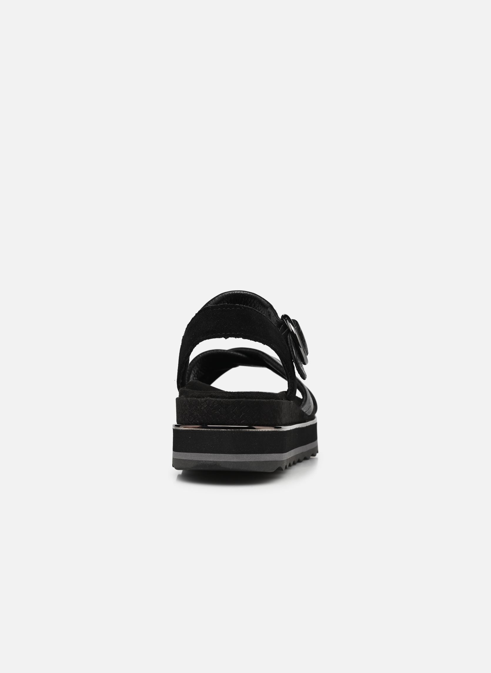 Sandalen met sleehak en plateau Reyna dames zwart Vionic Sandalen met sleehak en plateau Reyna dames zwart BLACK - 001