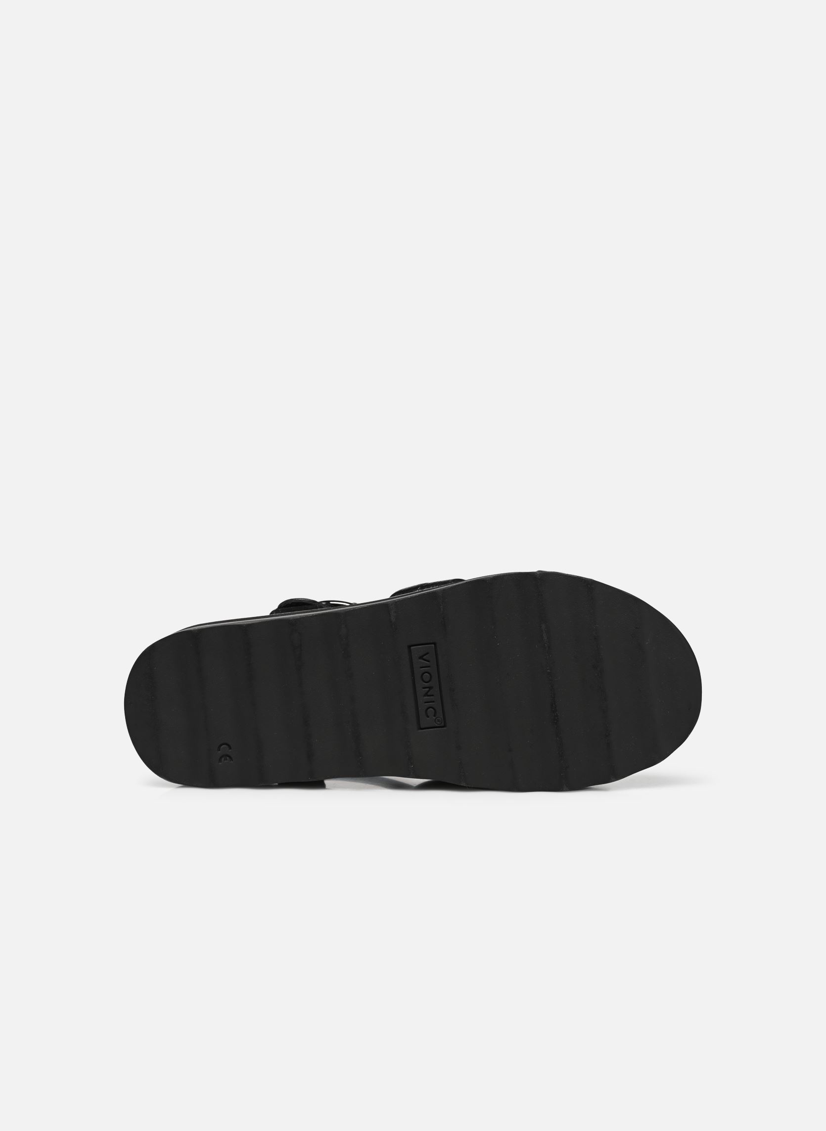 Sandalen met sleehak en plateau Reyna dames zwart Vionic Sandalen met sleehak en plateau Reyna dames zwart BLACK - 001