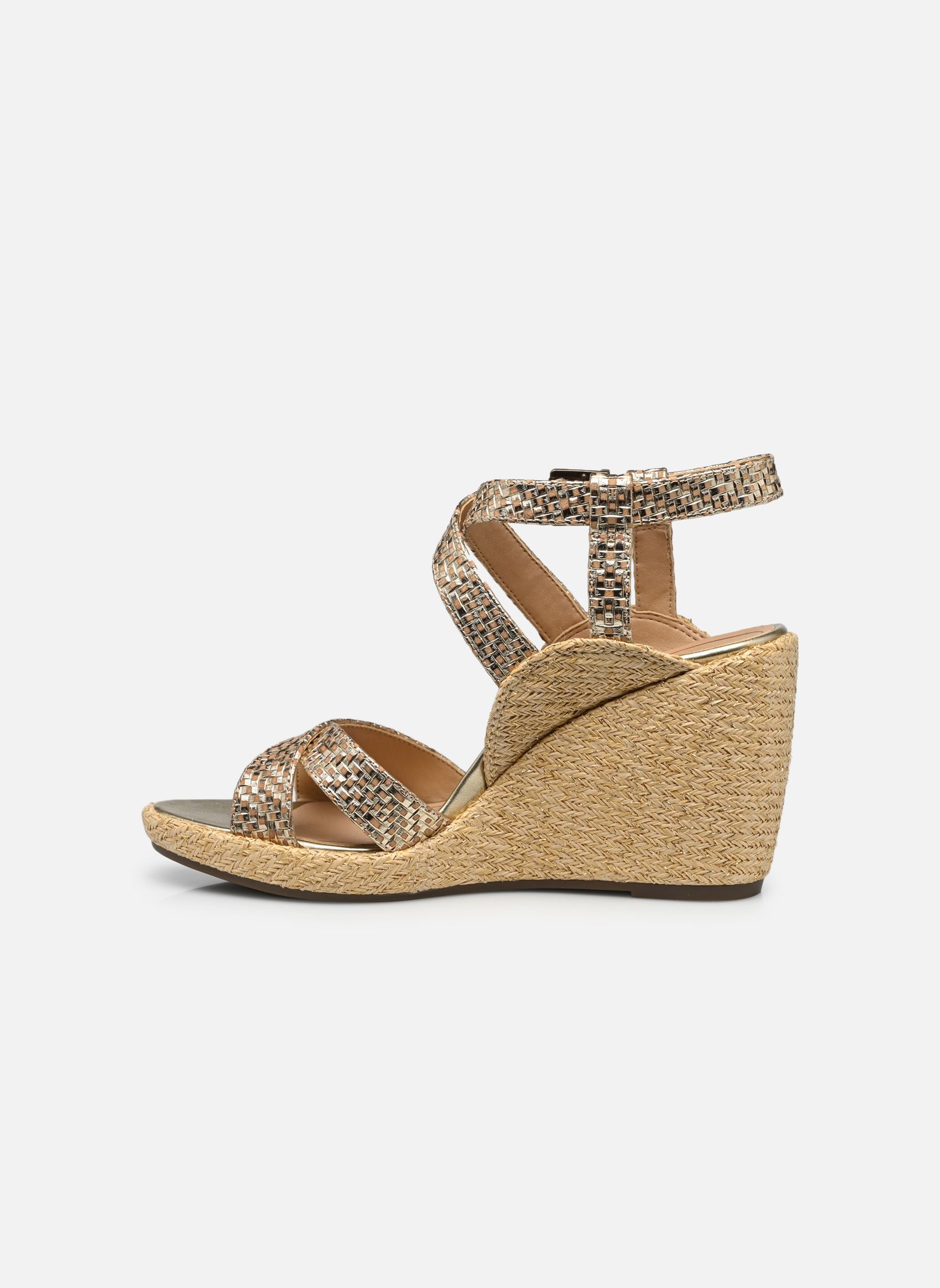 Sandali con zeppa e plateau Bonita donna oro e bronzo Vionic Sandali con zeppa e plateau Bonita donna oro e bronzo GOLD - 700