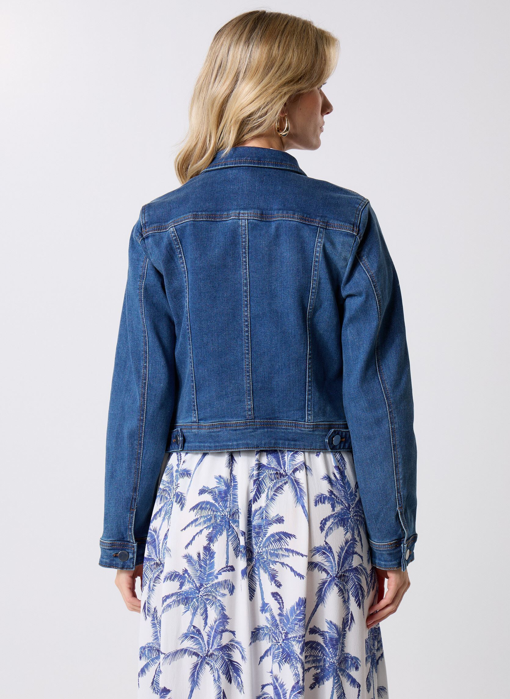 Vestes en jean VILLA denim femme bleu Georgia Rose Vestes en jean VILLA denim femme bleu DENIM STONE