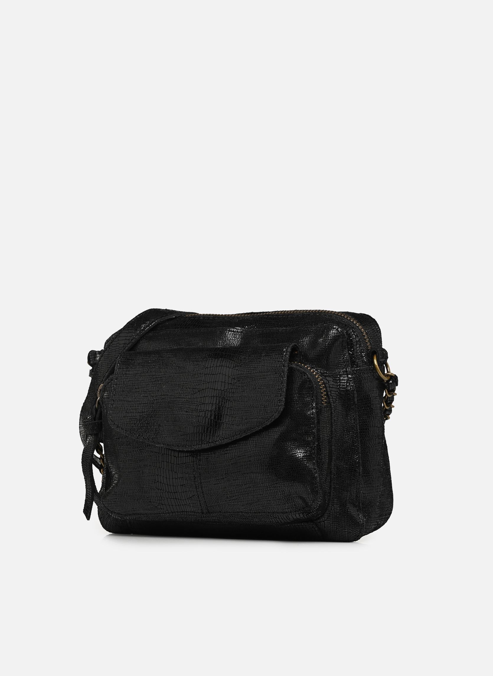 Sacs bandoulière PCNAINA LEATHER CROSS BODY FC NOOS femme noir Pieces Sacs bandoulière PCNAINA LEATHER CROSS BODY FC NOOS femme noir BLACK