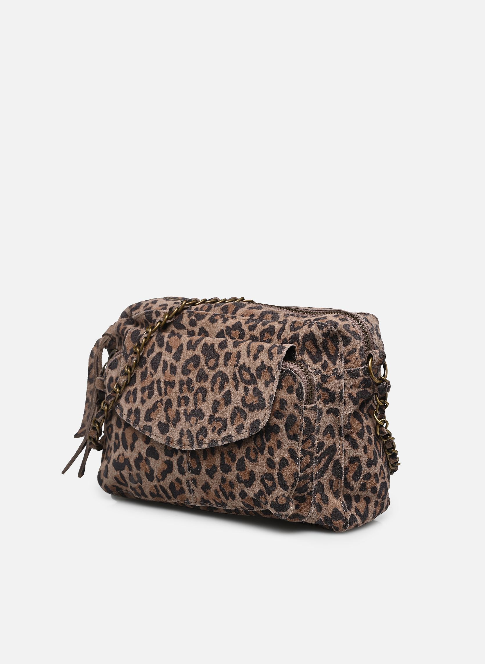 Sacs bandoulière PCNAINA LEATHER CROSS BODY FC NOOS femme or et bronze Pieces Sacs bandoulière PCNAINA LEATHER CROSS BODY FC NOOS femme or et bronze TAUPE GRAY