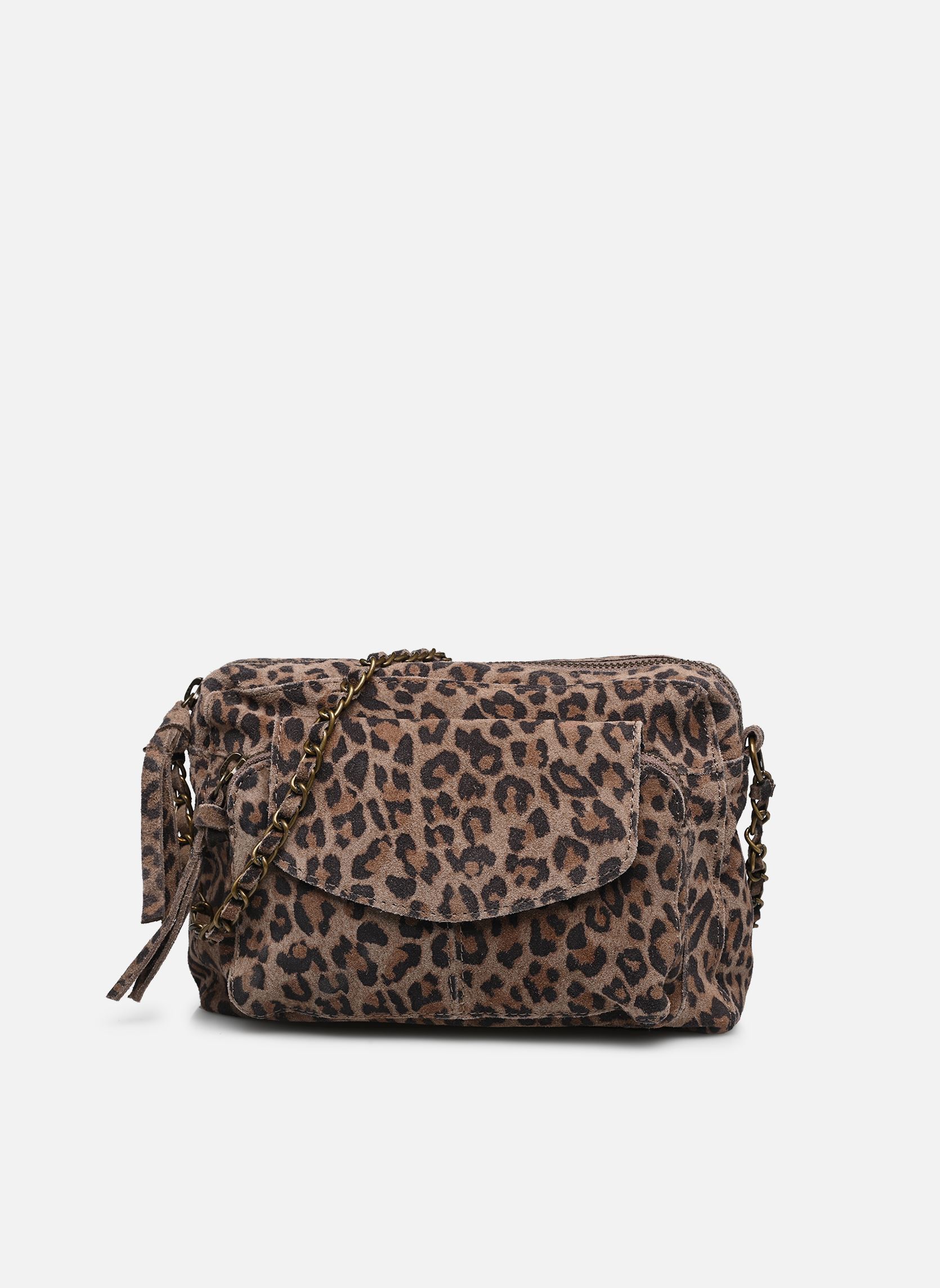 Sacs bandoulière PCNAINA LEATHER CROSS BODY FC NOOS femme or et bronze Pieces Sacs bandoulière PCNAINA LEATHER CROSS BODY FC NOOS femme or et bronze TAUPE GRAY